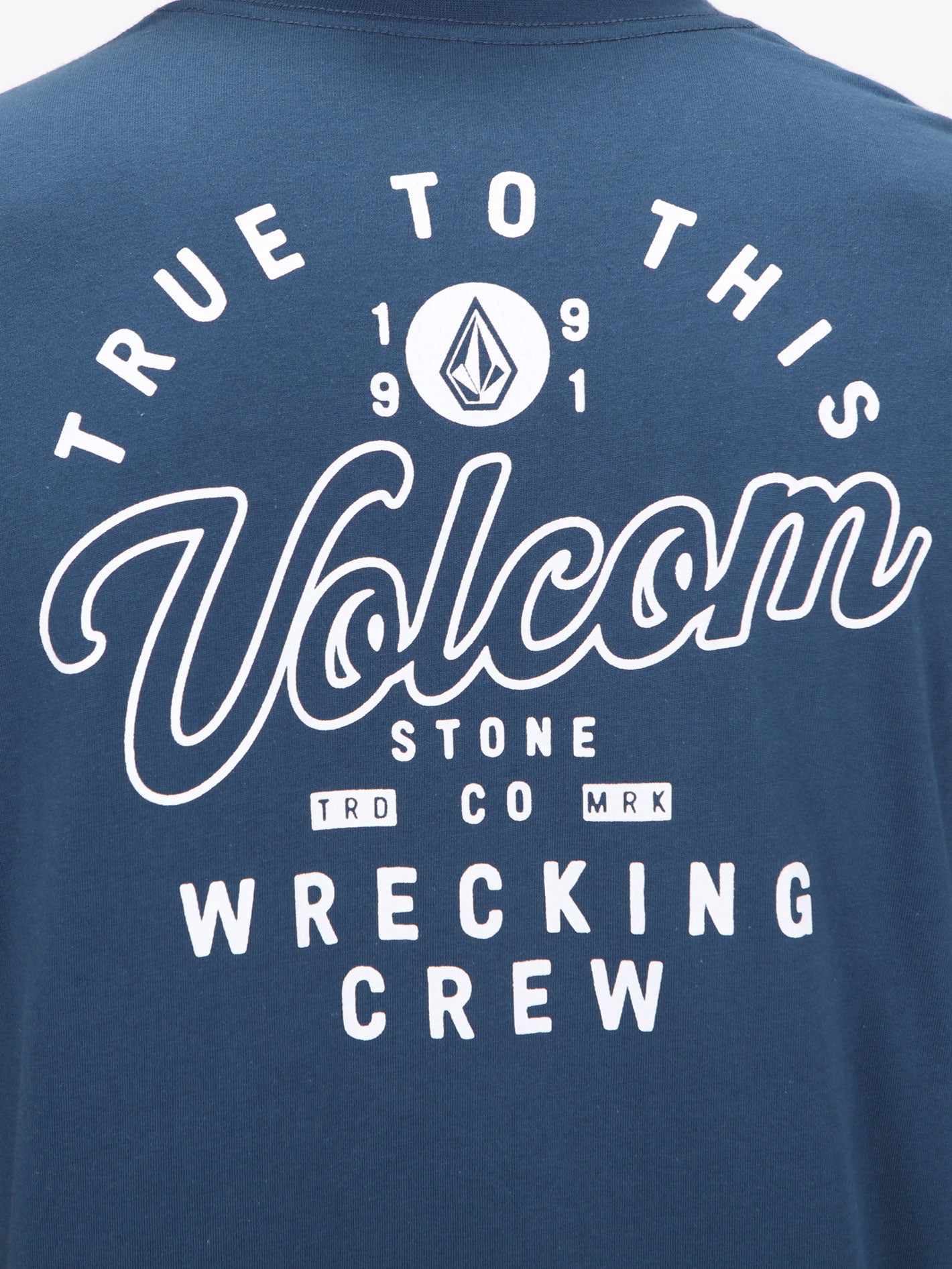 Volcom Wrecking Tee - Dust Bowl Indigo