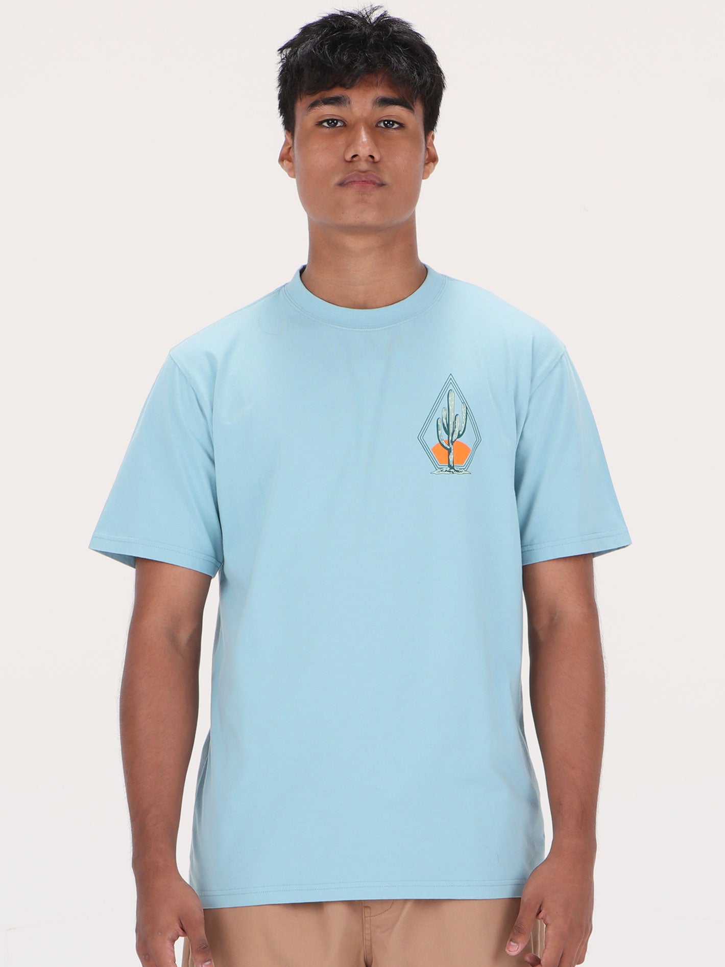 Volcom Kacked Us Tee - Sea Blue