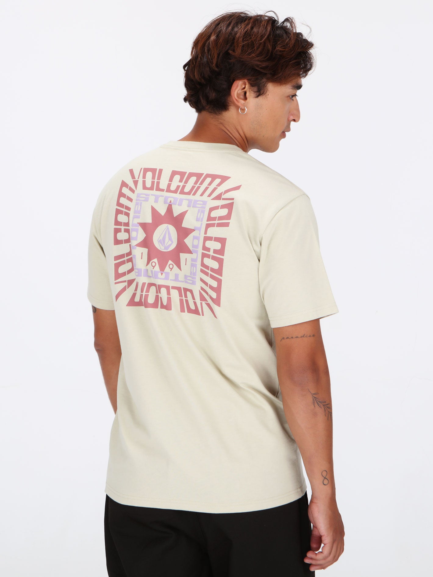 Volcom Quantum Tee - Light Beige