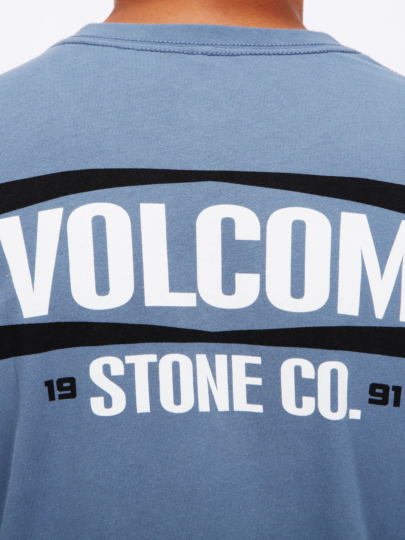Volcom Warning Pocket Tee - Blue Wash
