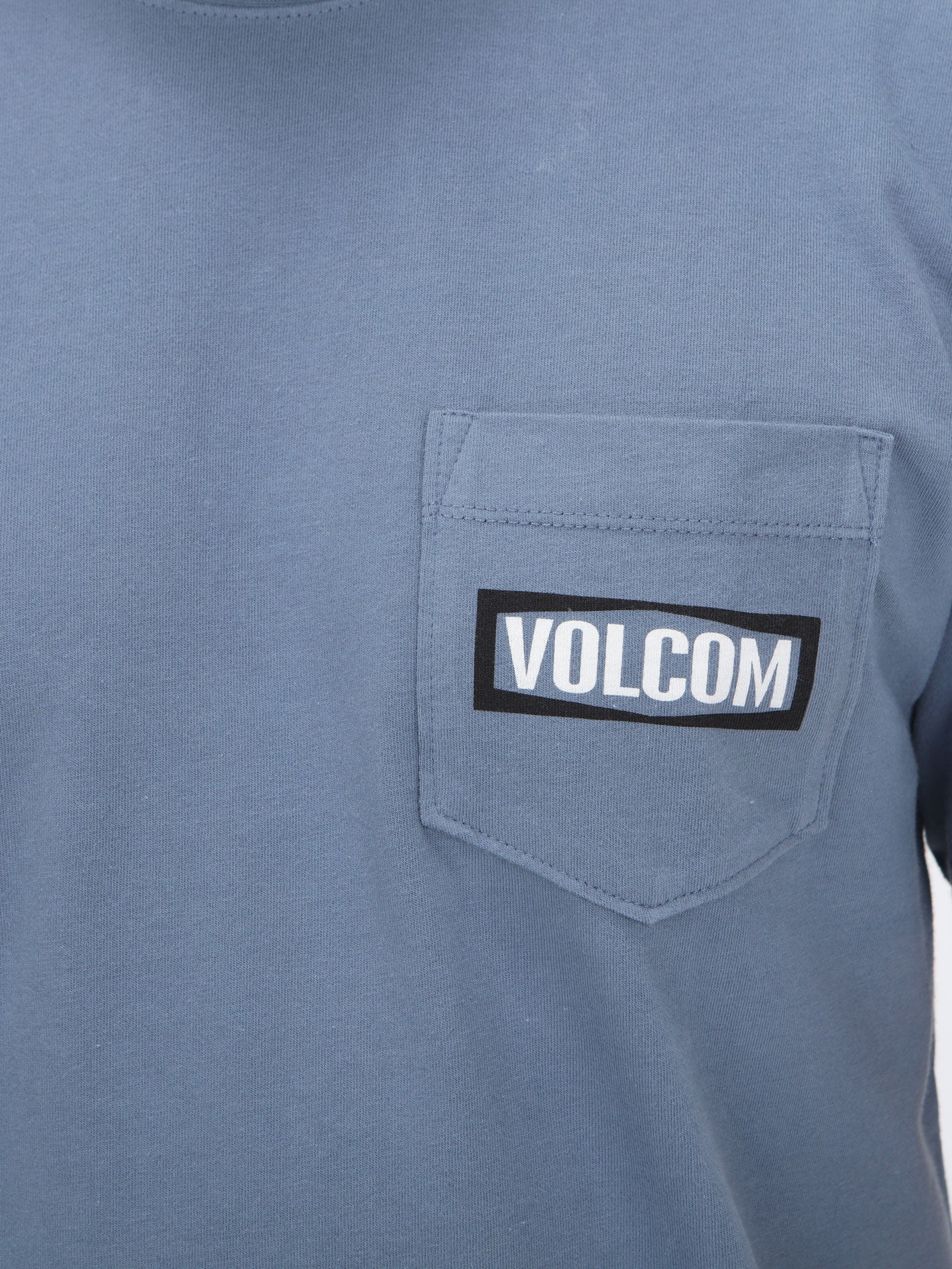 Volcom Warning Pocket Tee - Blue Wash