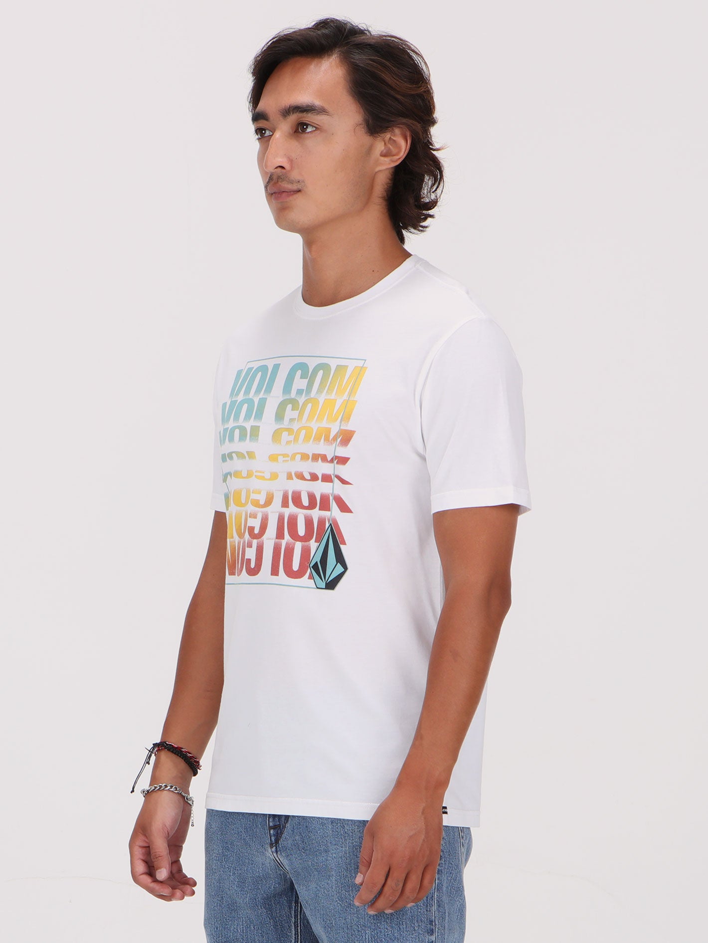 Volcom Flip Thru Tee - White