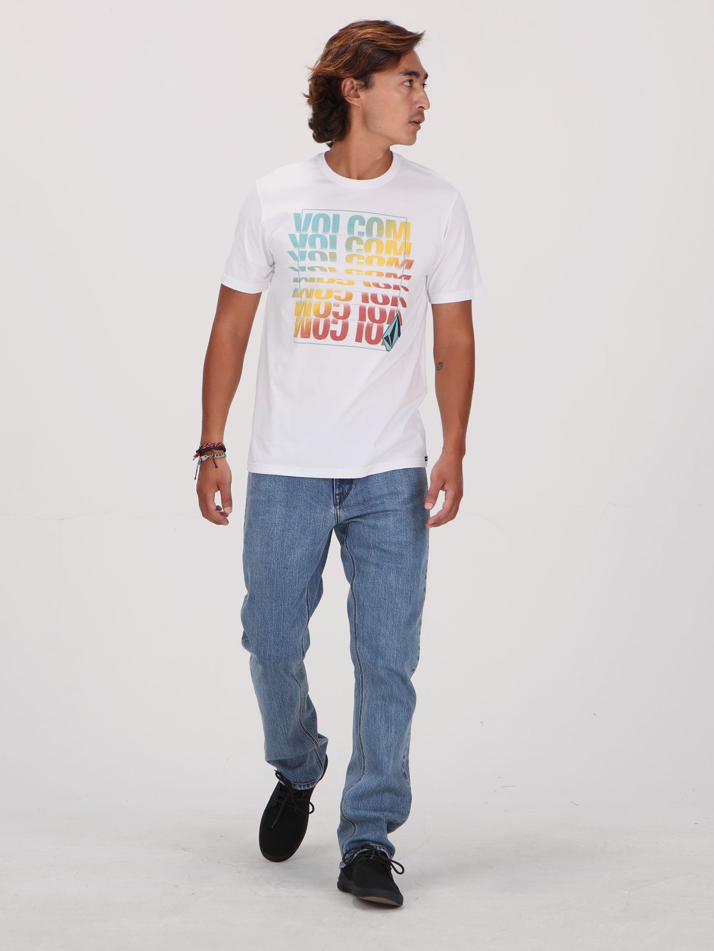 Volcom Flip Thru Tee - White