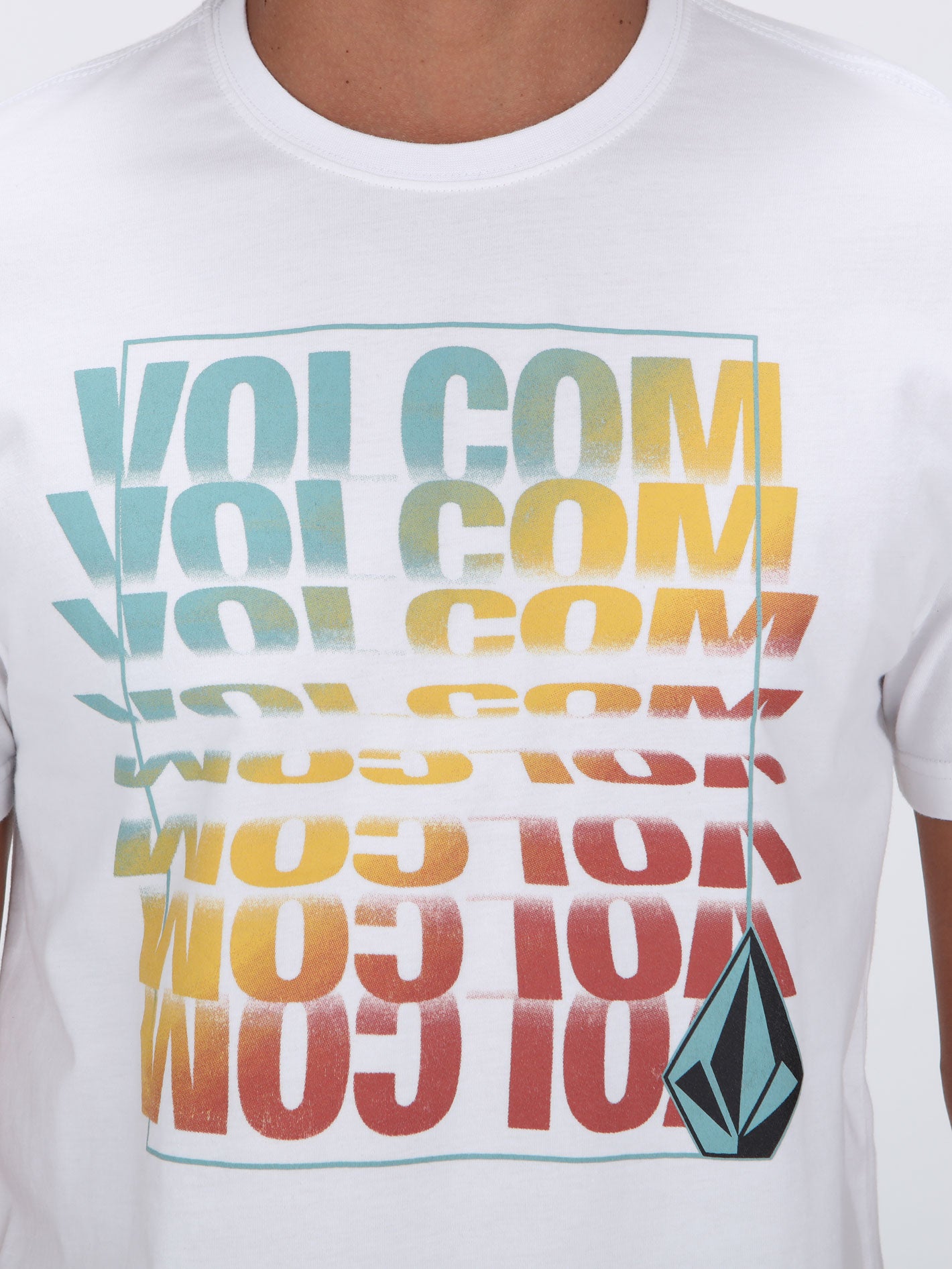 Volcom Flip Thru Tee - White