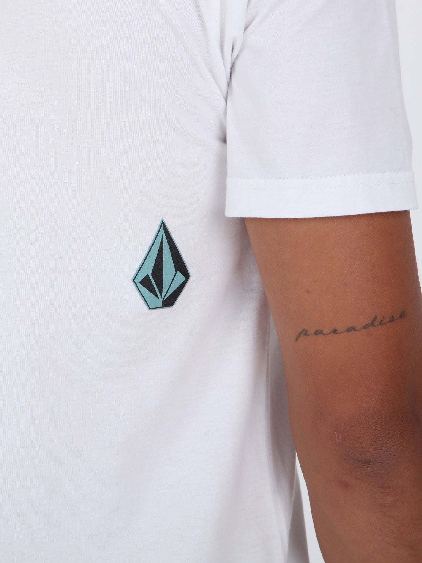 Volcom Flip Thru Tee - White