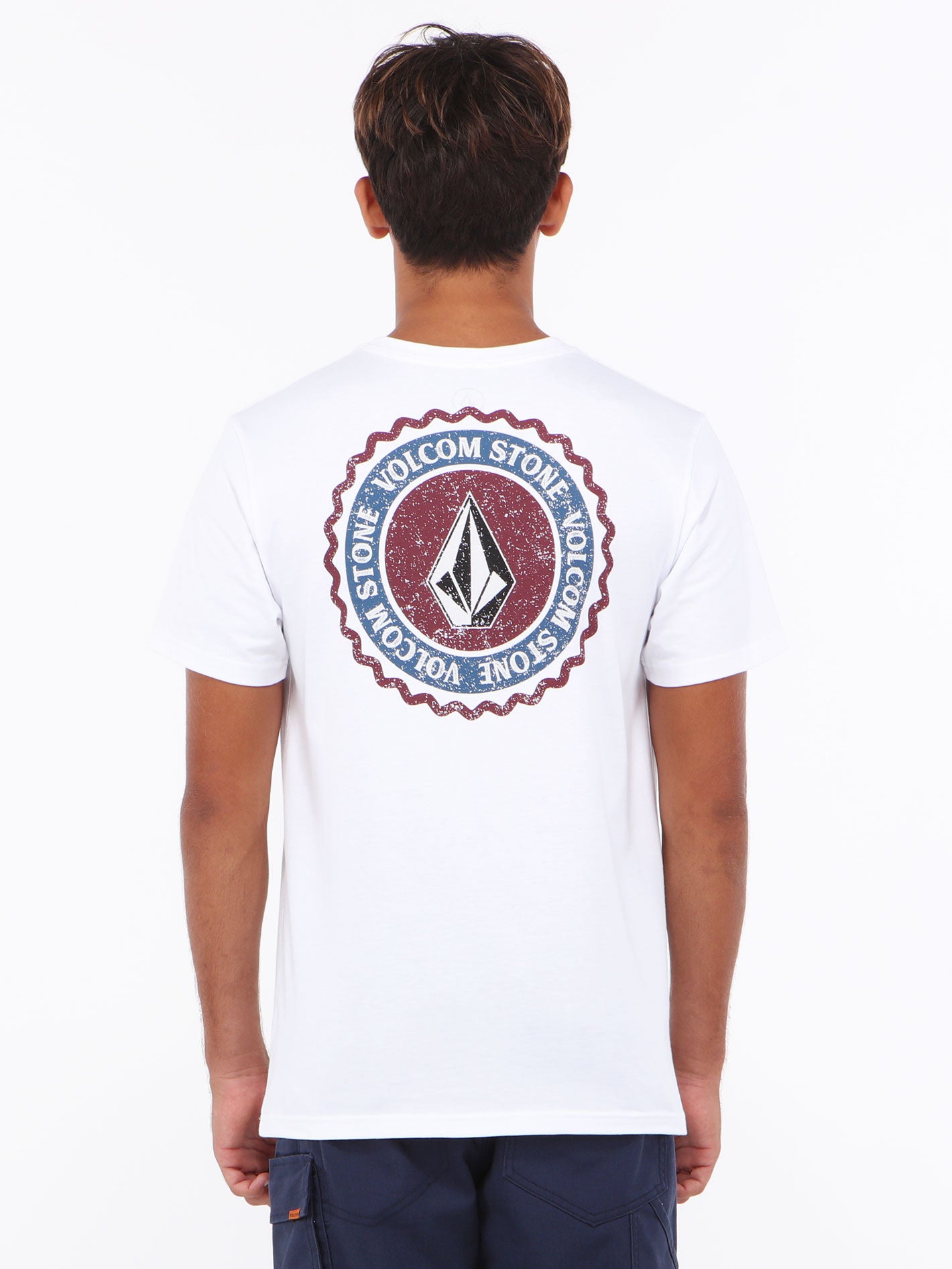 Volcom Grind Seal Tea  - White