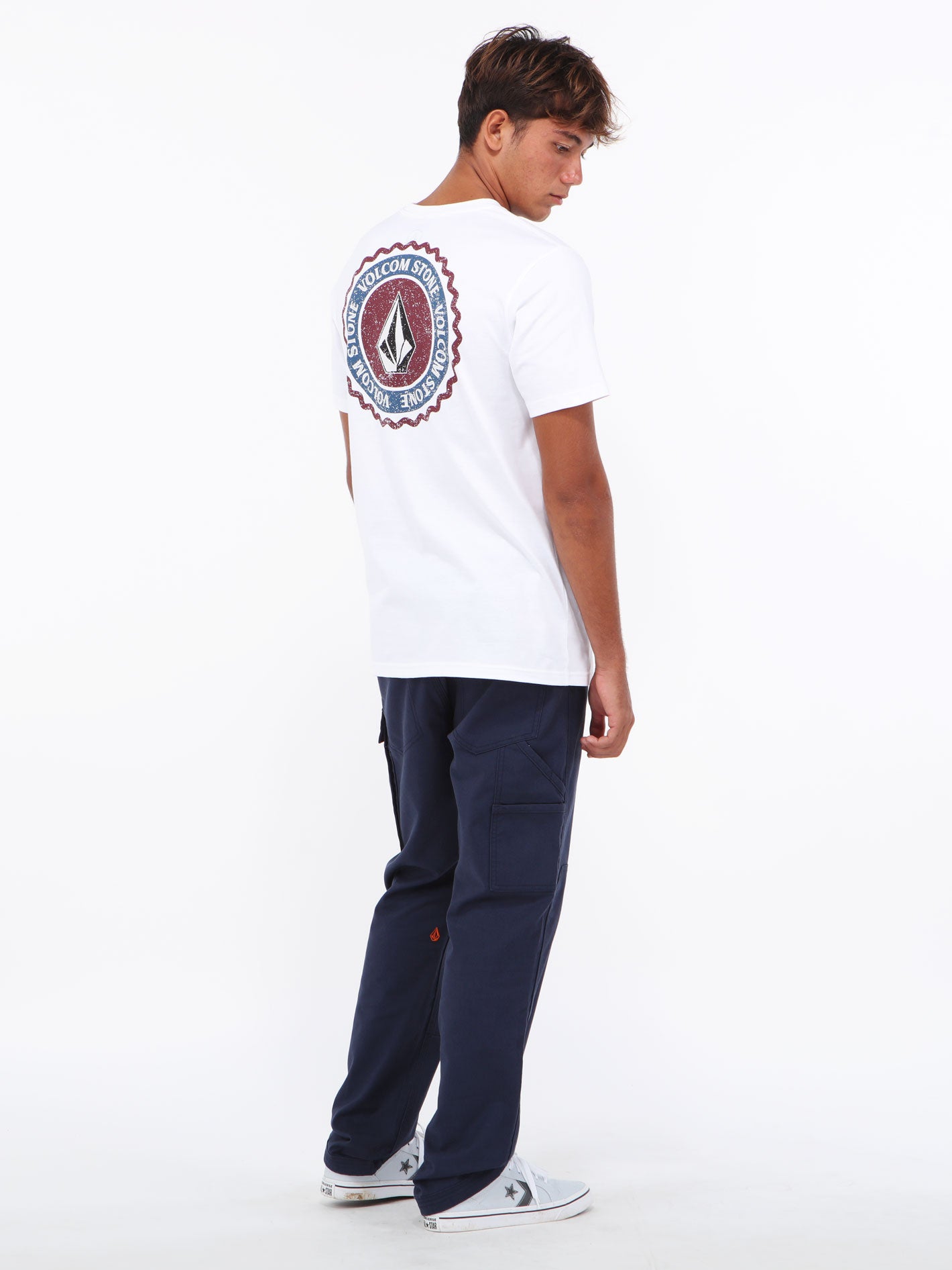 Volcom Grind Seal Tea  - White