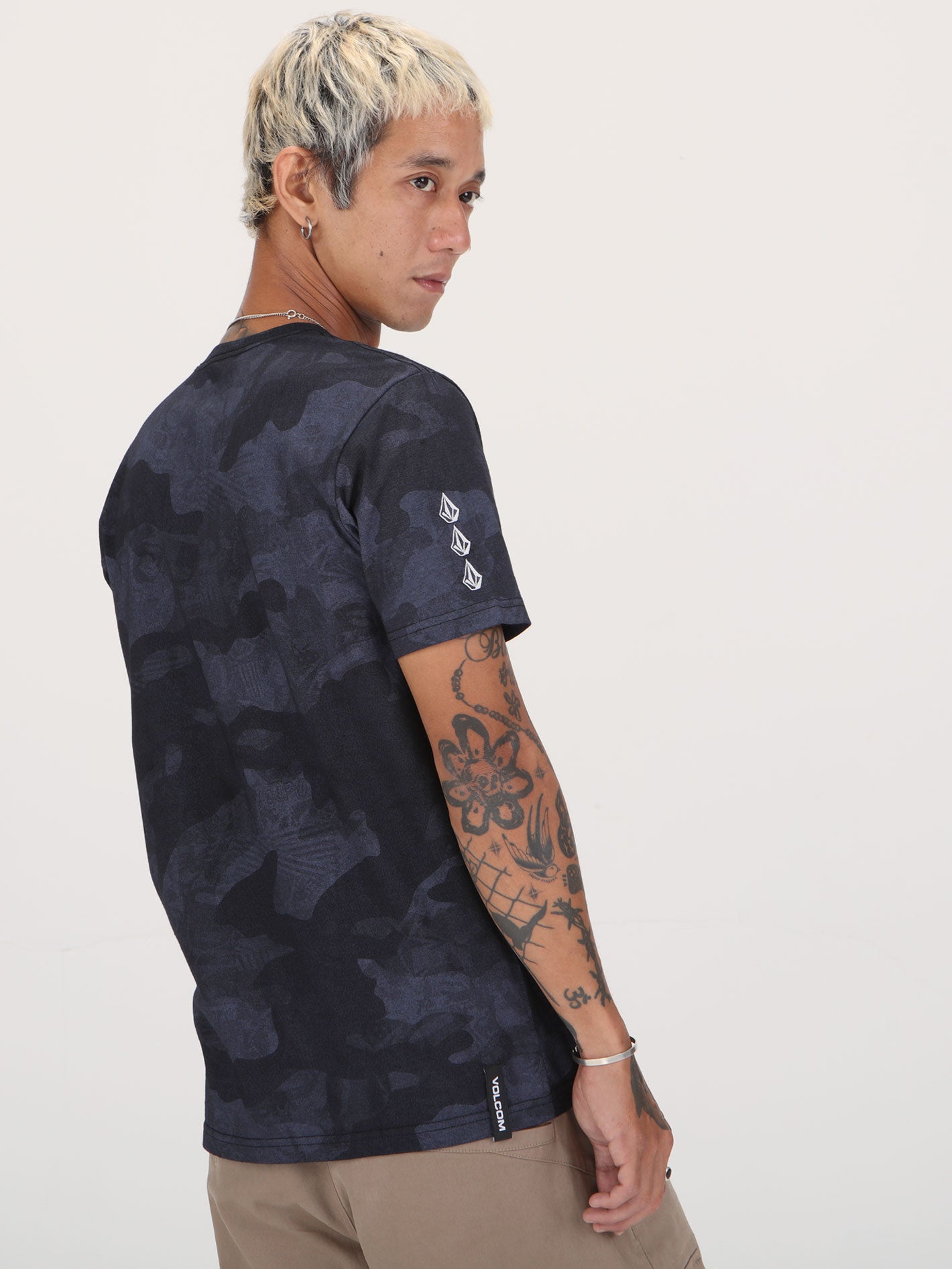 Volcom Preemo Camo Tee - Black