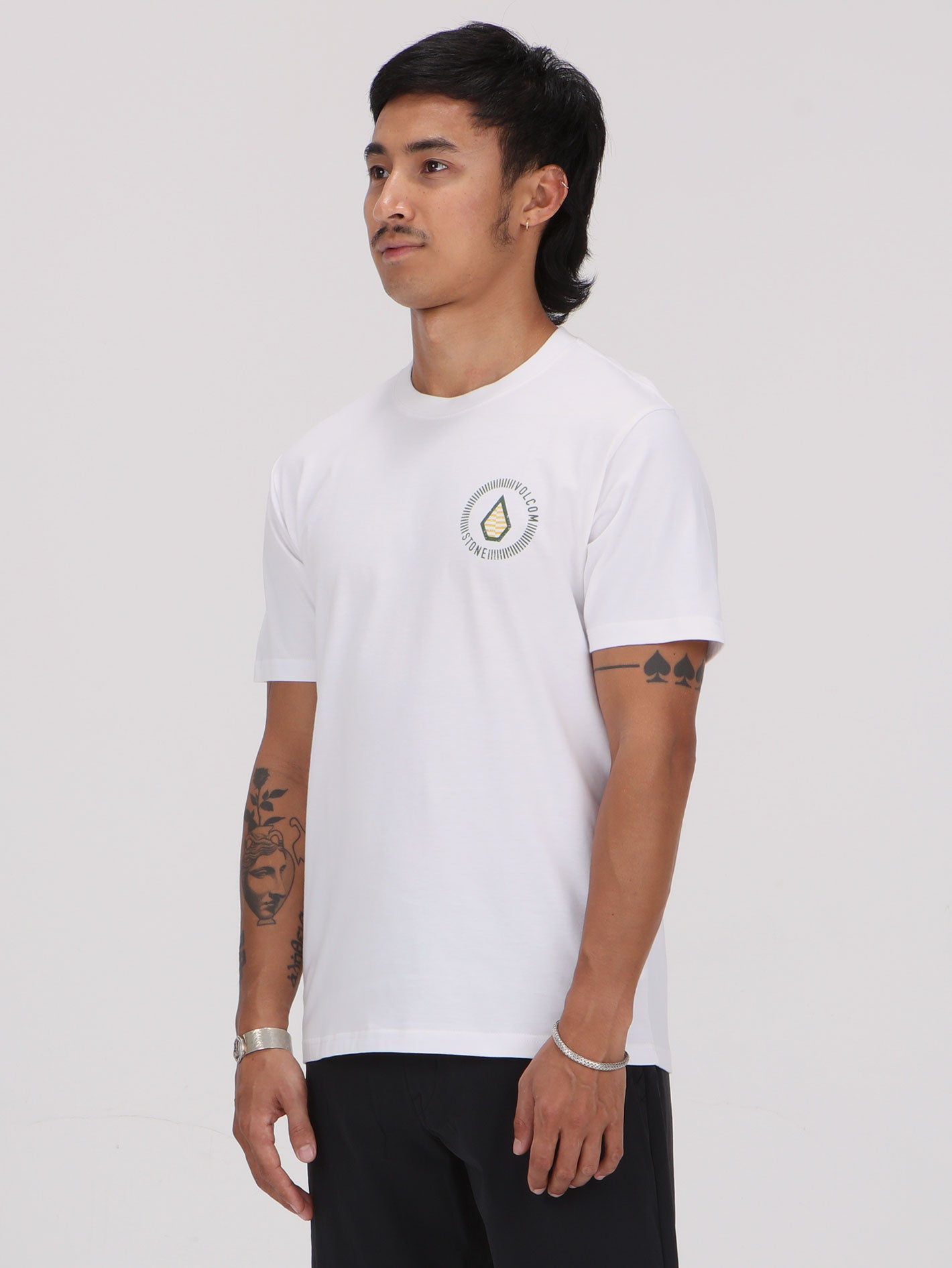 Volcom Avery Stone Tee - White