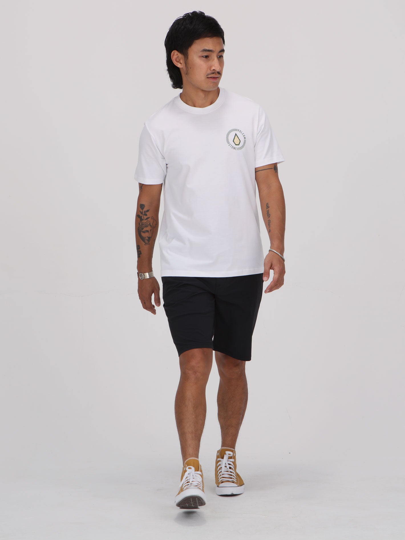 Volcom Avery Stone Tee - White