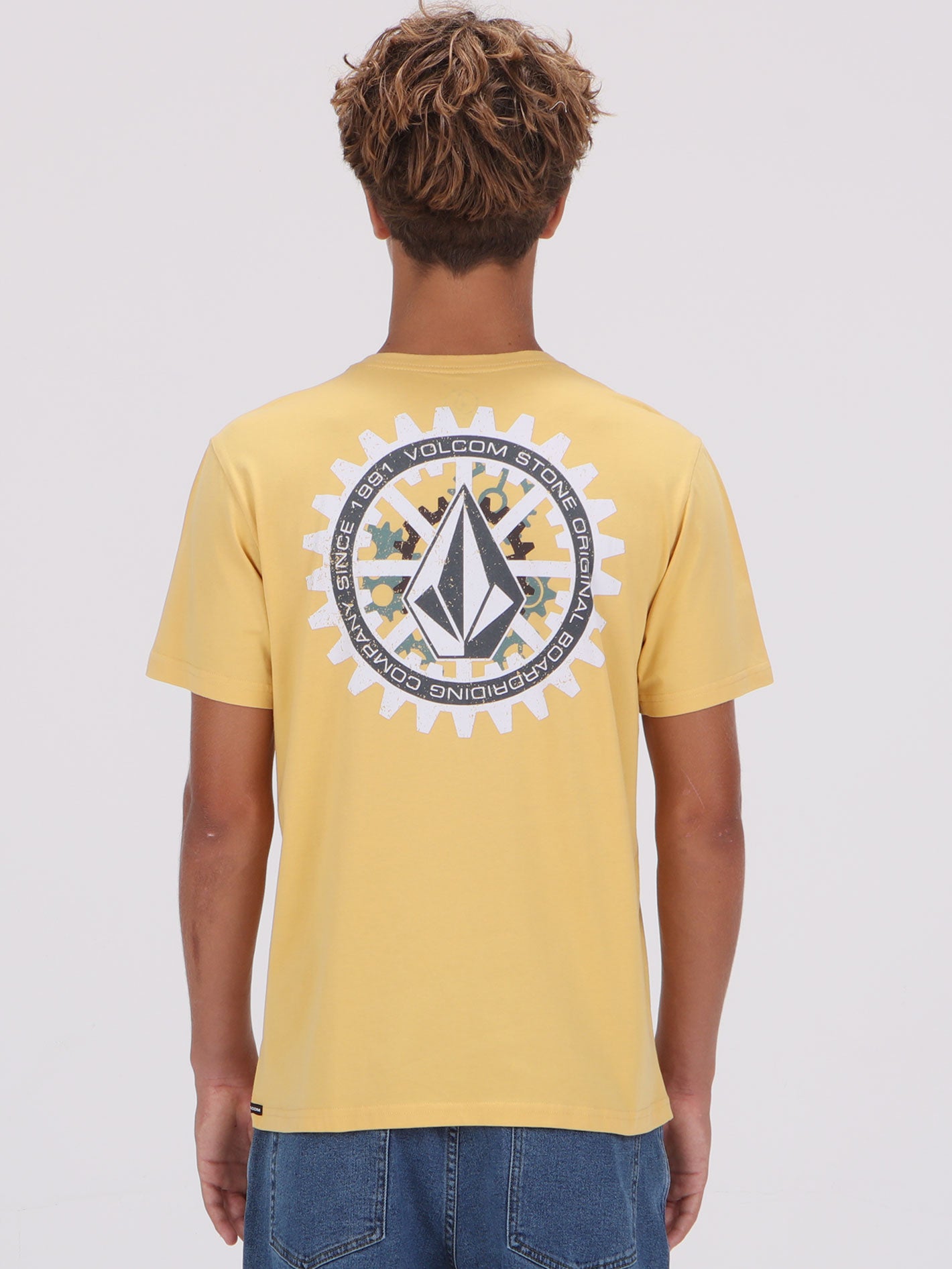 Volcom Gear Up Tee - Dust Gold