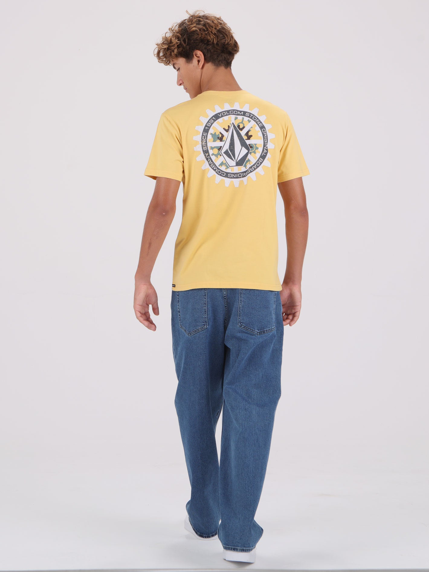 Volcom Gear Up Tee - Dust Gold