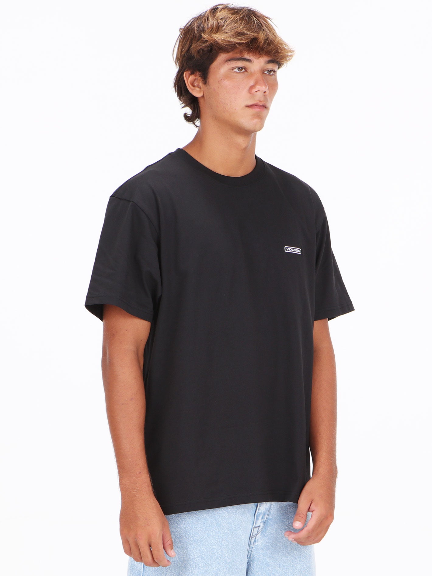 Volcom Euro Gap Loose Tee - Black