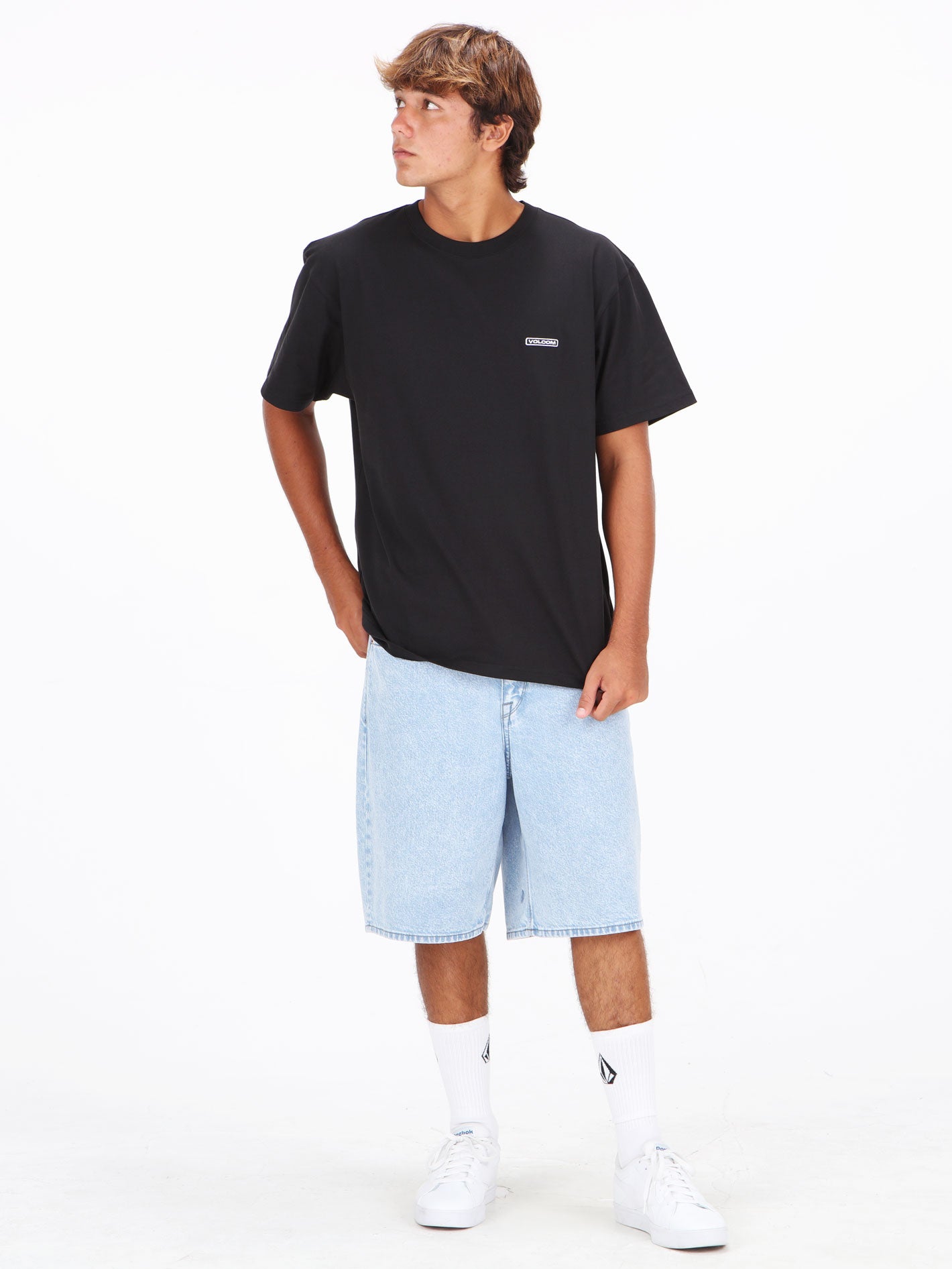 Volcom Euro Gap Loose Tee - Black