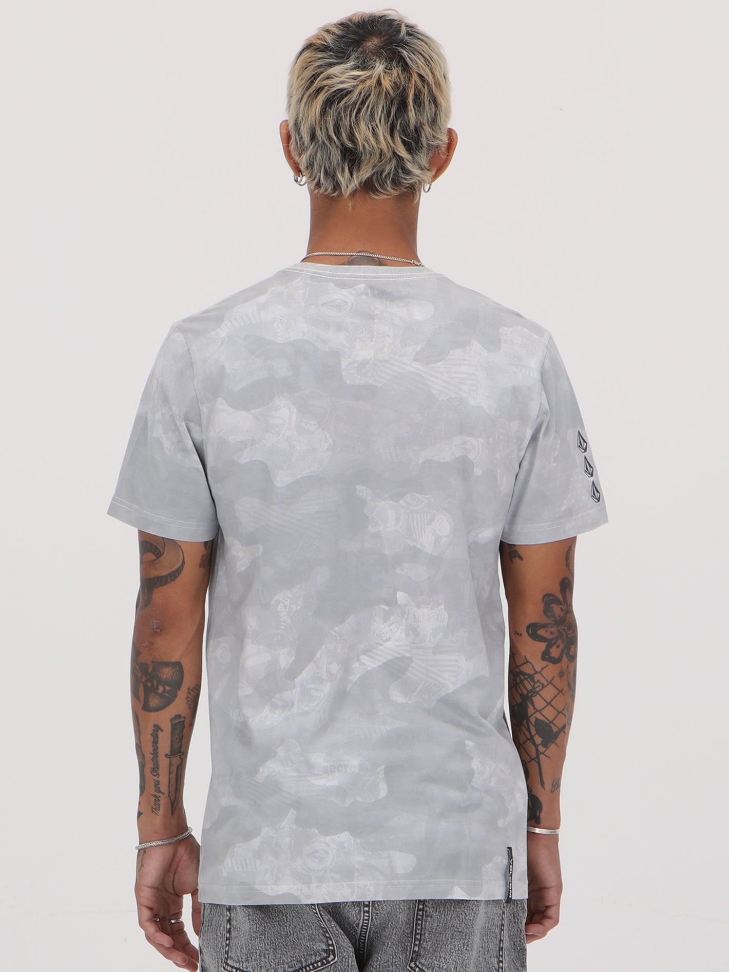 Volcom Preemo Camo Tee - White