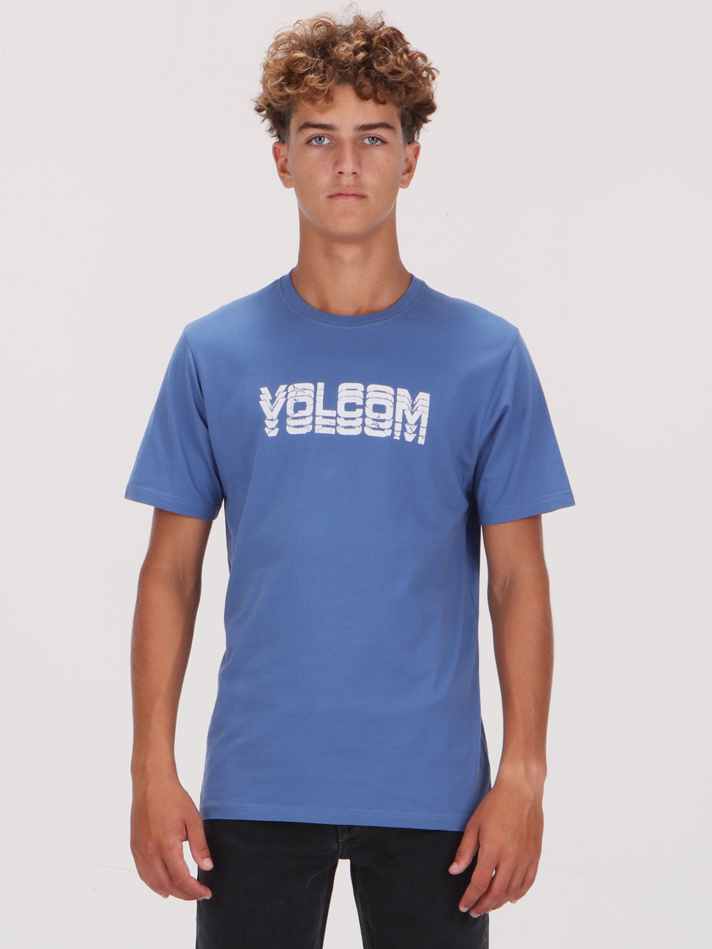 Volcom Cement Tee - Blueberry