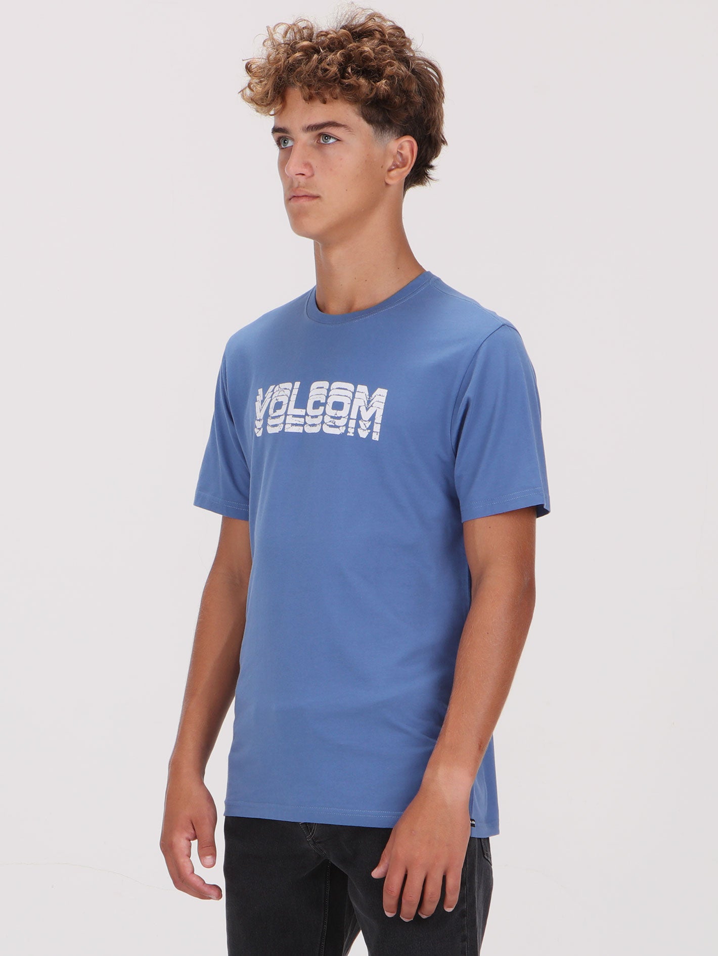 Volcom Cement Tee - Blueberry