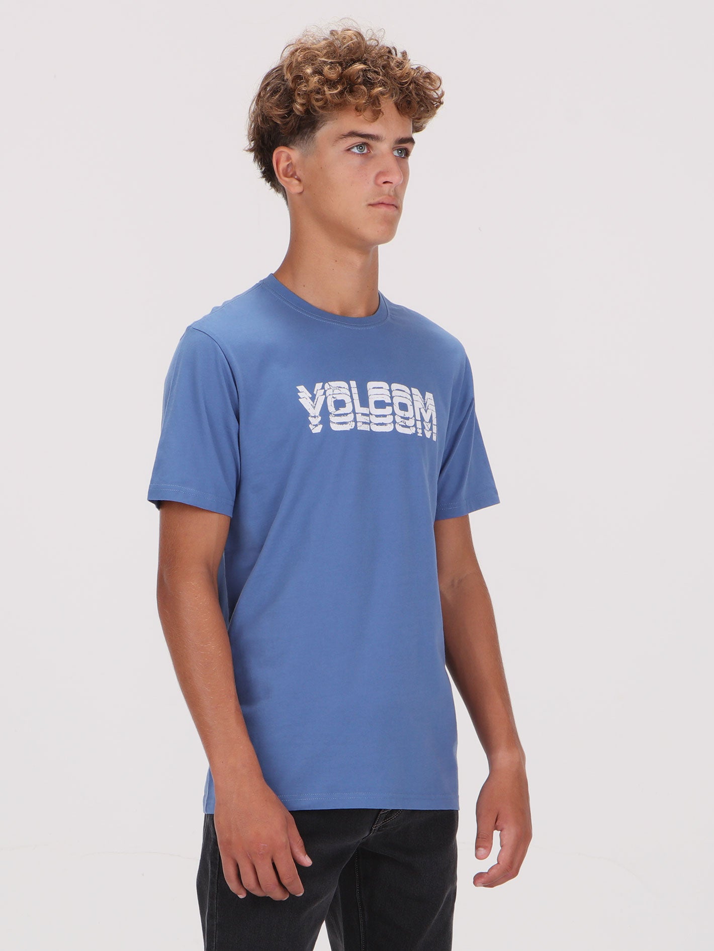 Volcom Cement Tee - Blueberry