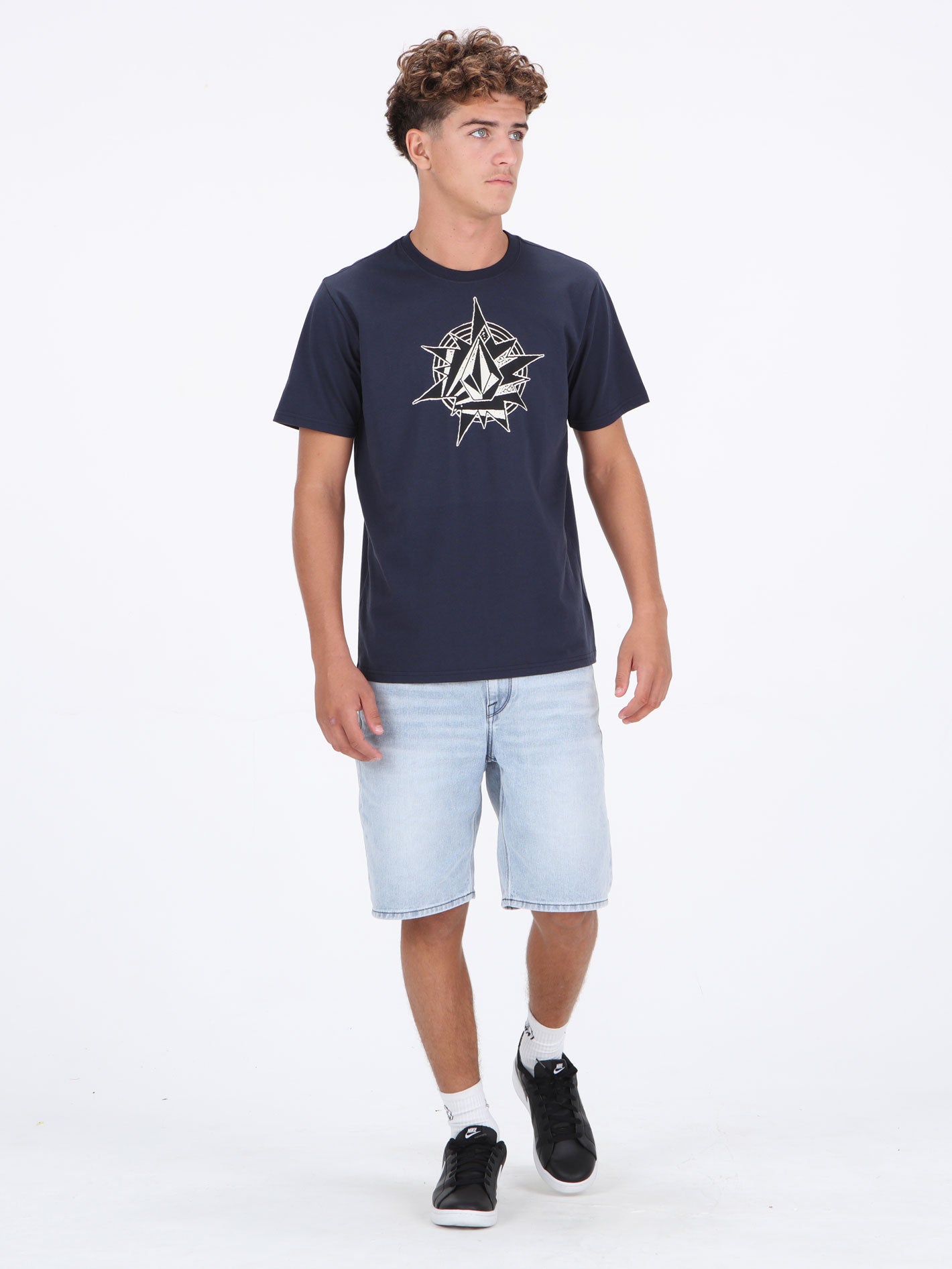 Volcom Yoink Tee - Cosmic Blue