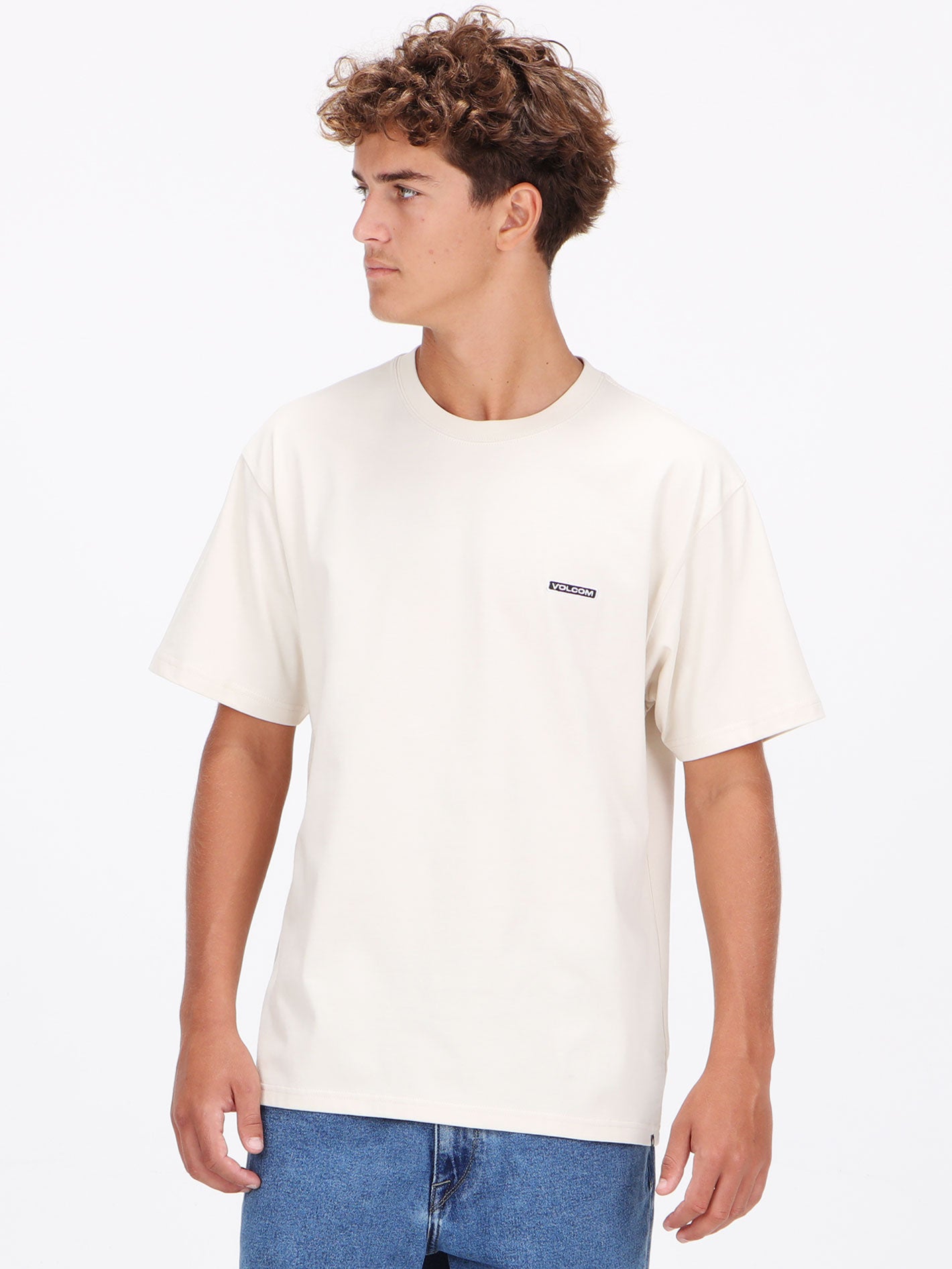 Volcom Euro Gap Loose Tee - Butter