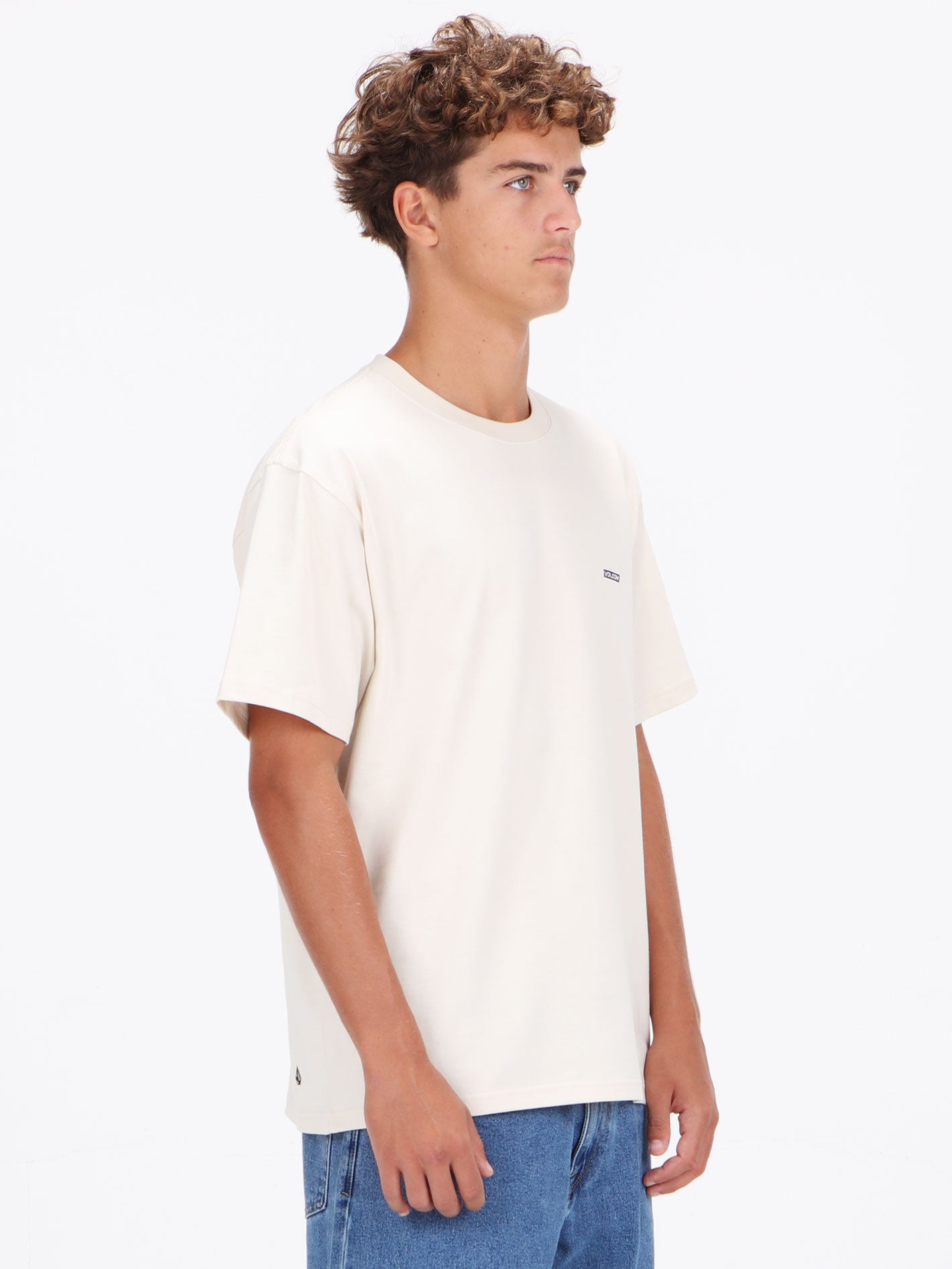 Volcom Euro Gap Loose Tee - Butter
