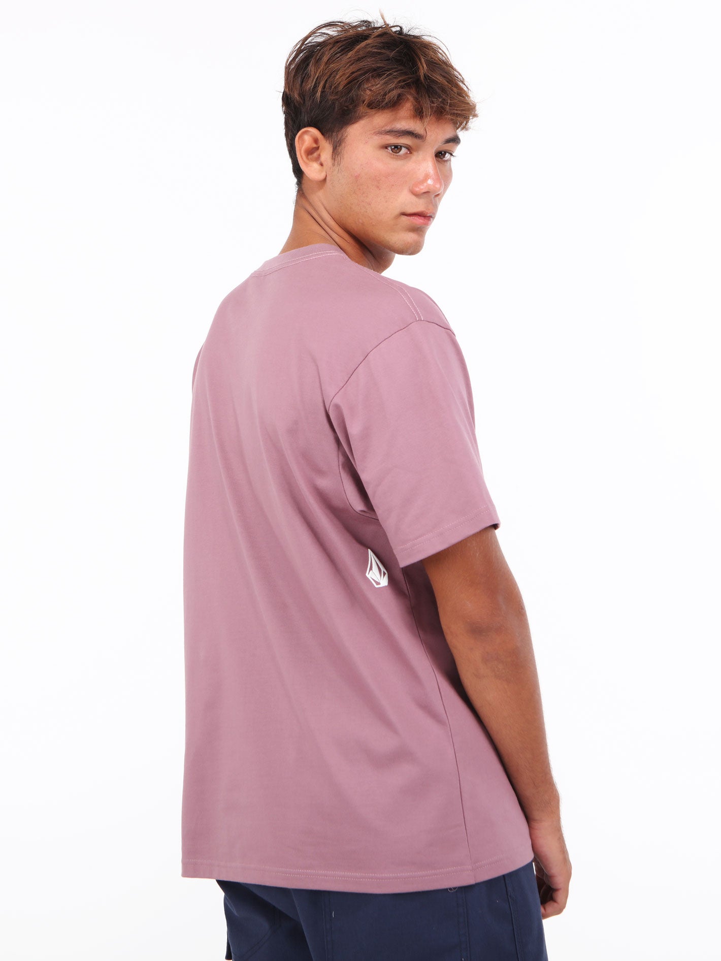 Volcom Repeater Loose Fit Tee - Taro