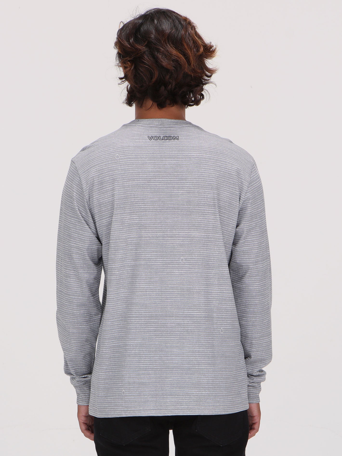 Topan Volcom Volcom Preston Long Sleeve Top - Grey – Volcom Indonesia Online Store
