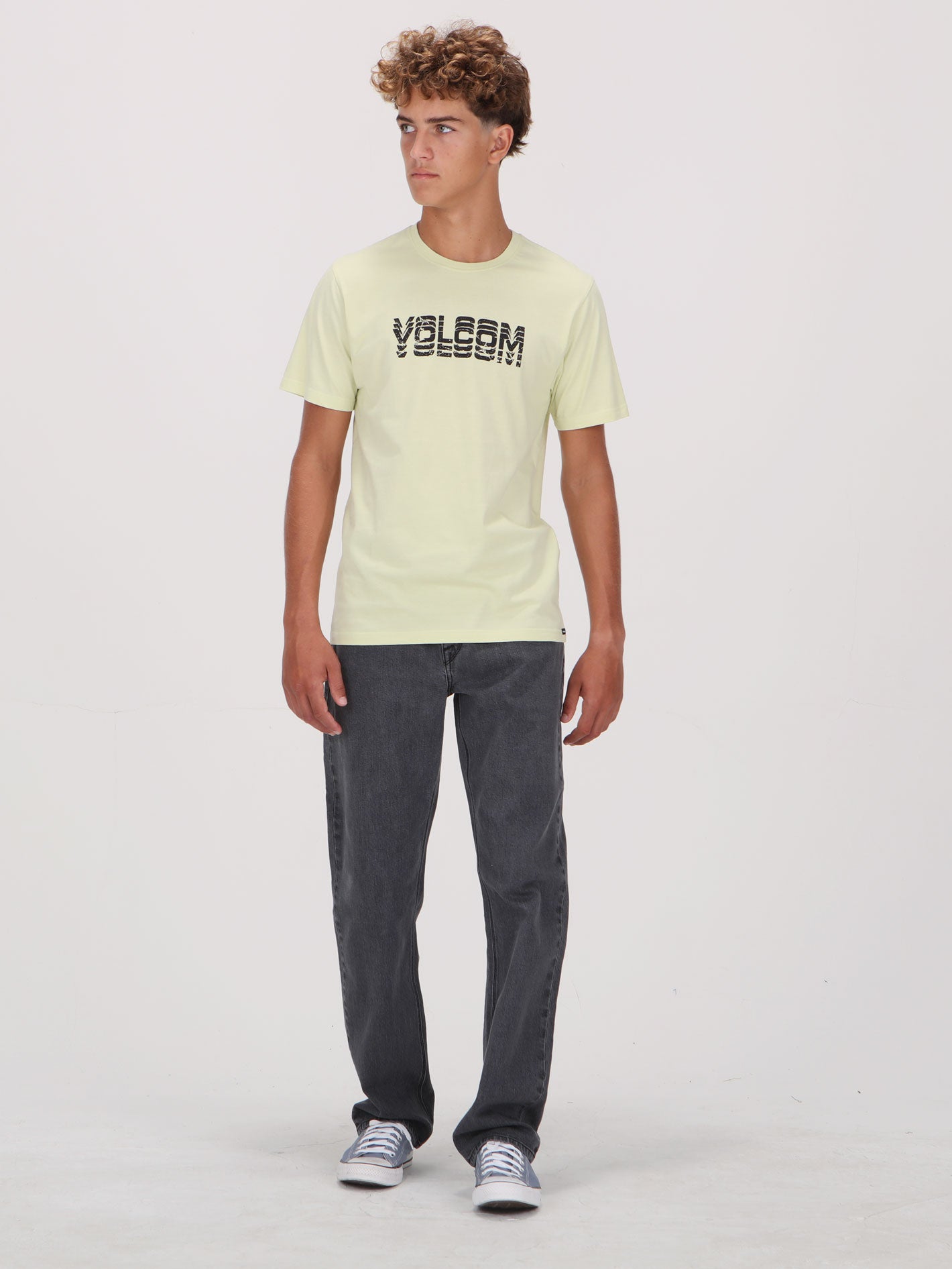 Volcom Cement Tee - Muted Lime