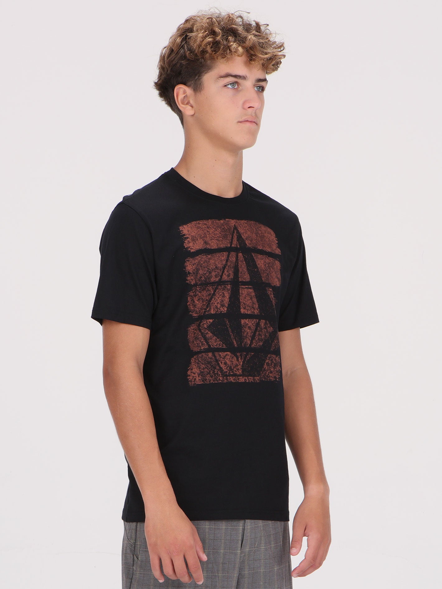 Volcom Brush Stroke Tee - Black