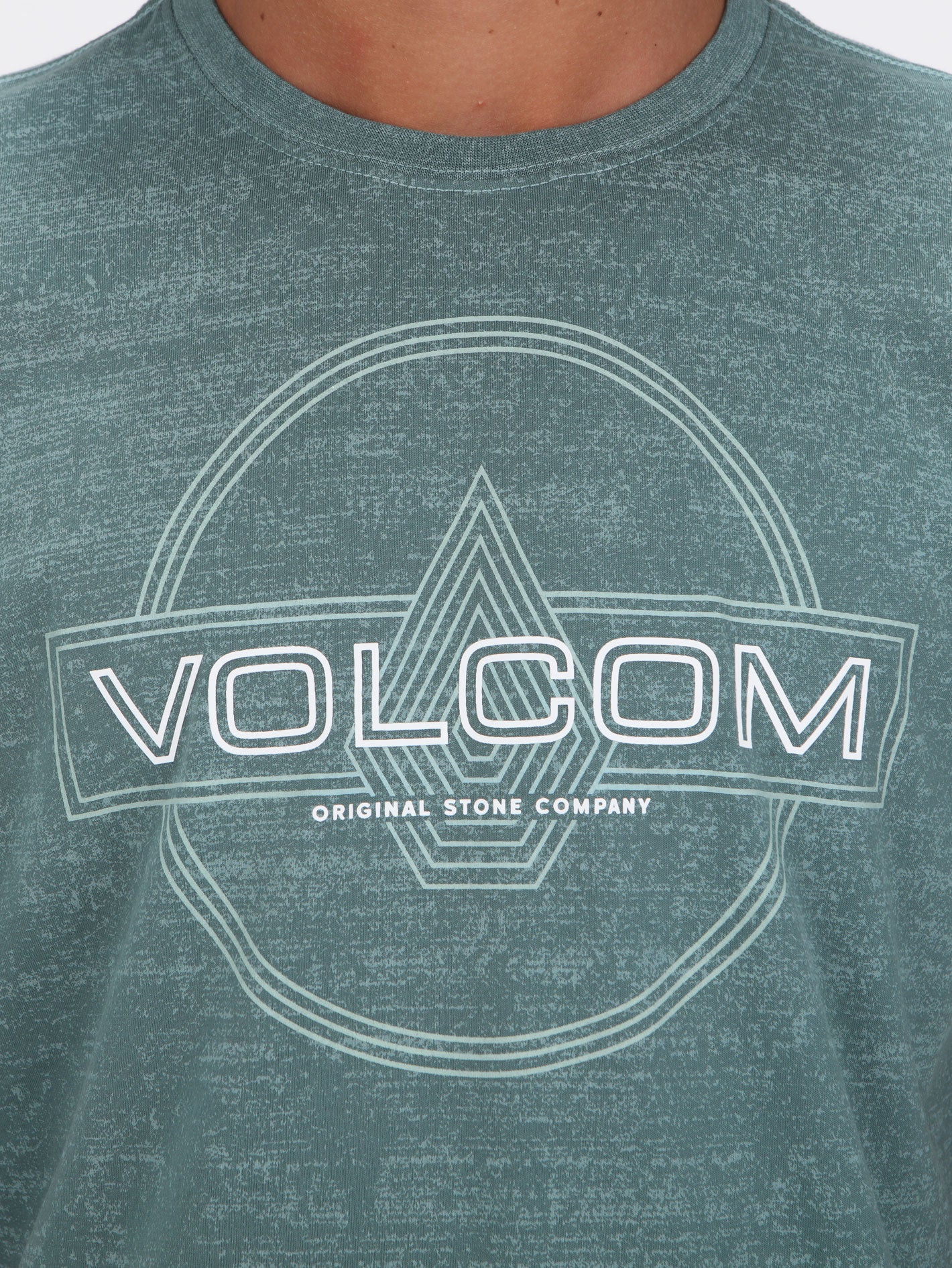 Volcom Line Service Print Tee - Forest
