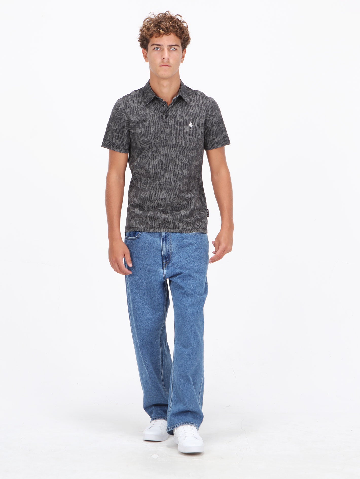 Volcom Rowland Polo - Black