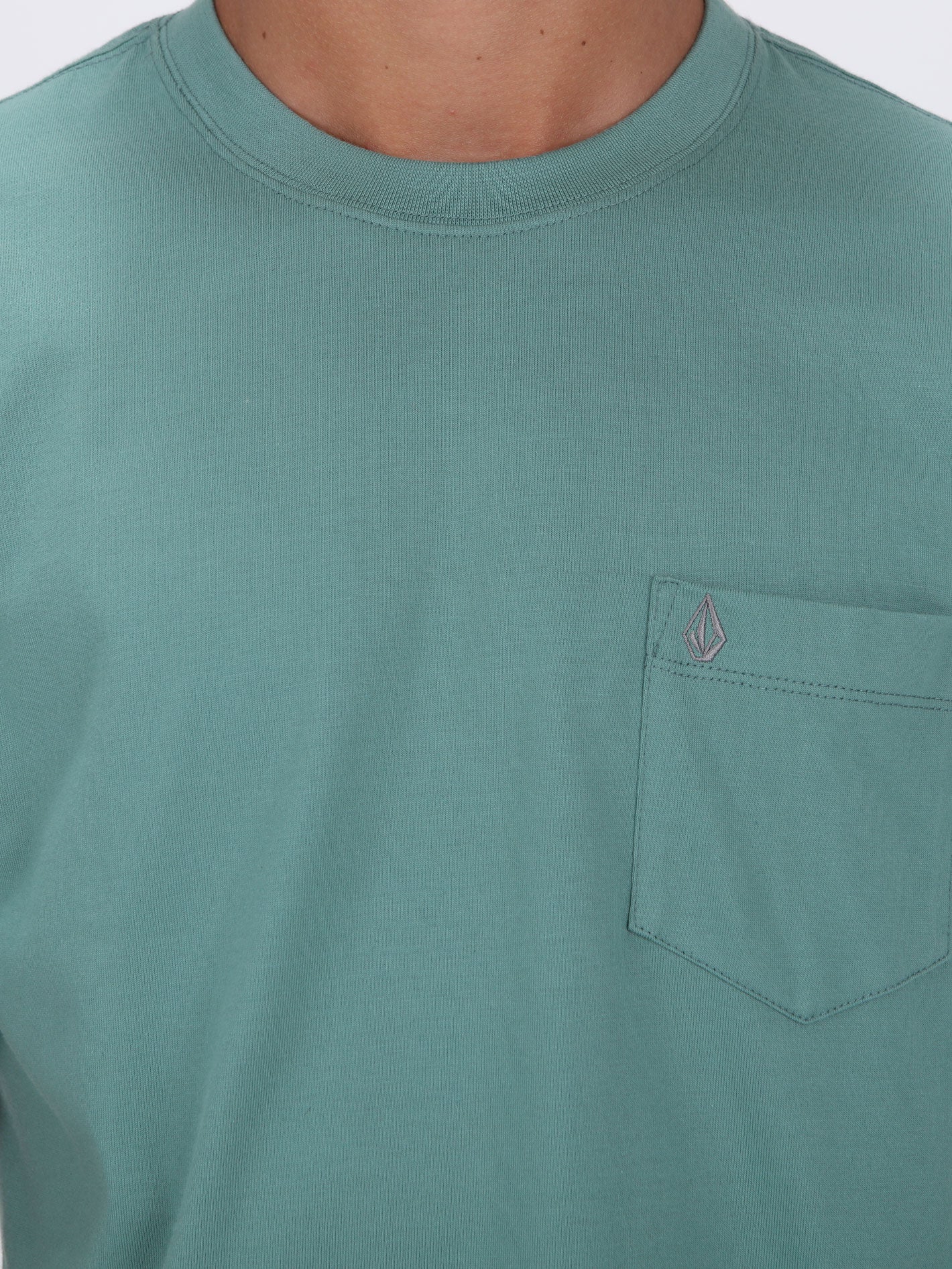 Volcom Solid Pocket Tee - Petrol