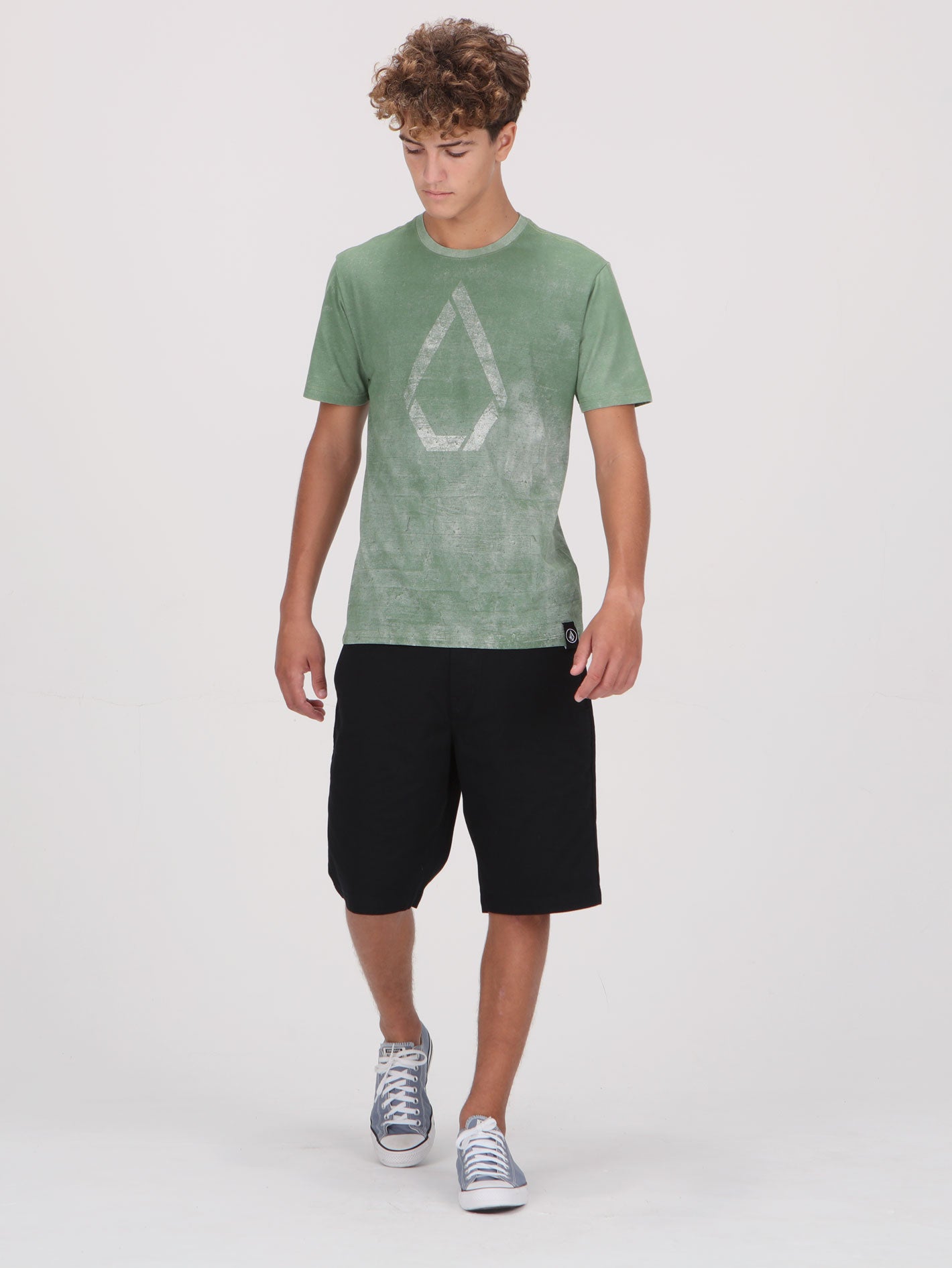 Volcom Reznor Tee - Light Olive