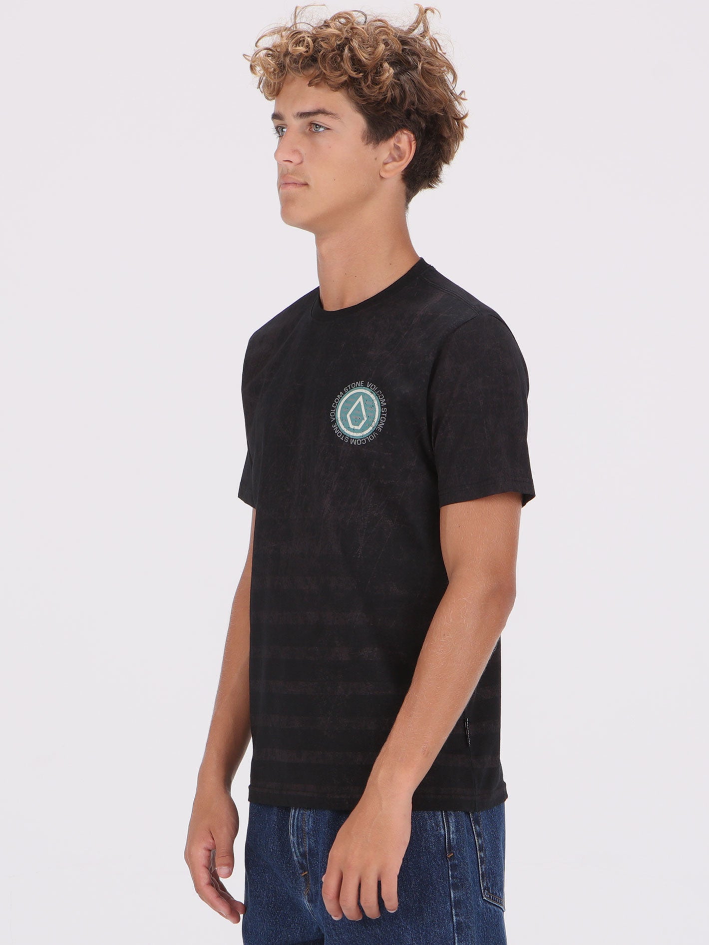 Volcom Fade To Vast Tee - Black