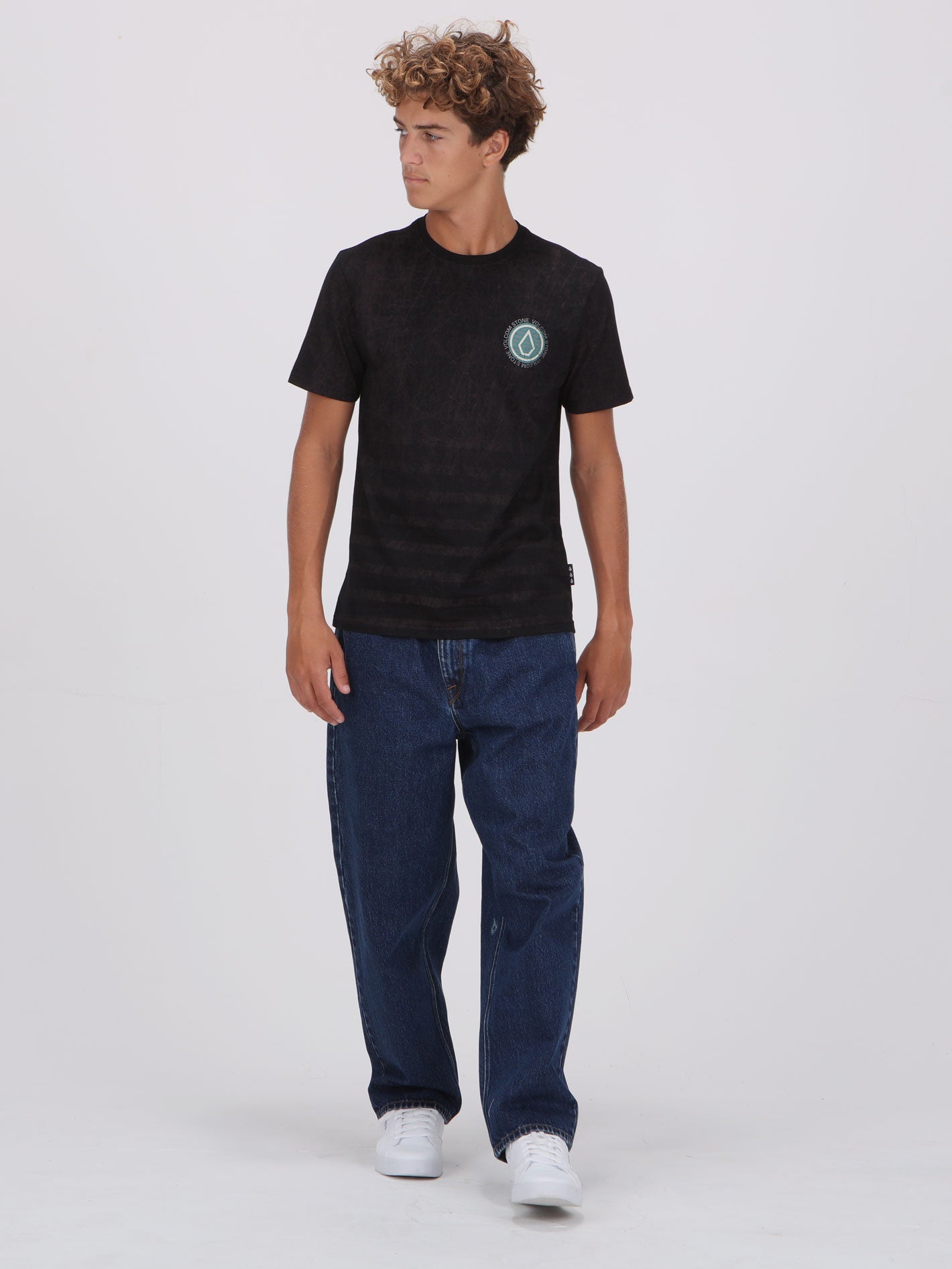 Volcom Fade To Vast Tee - Black