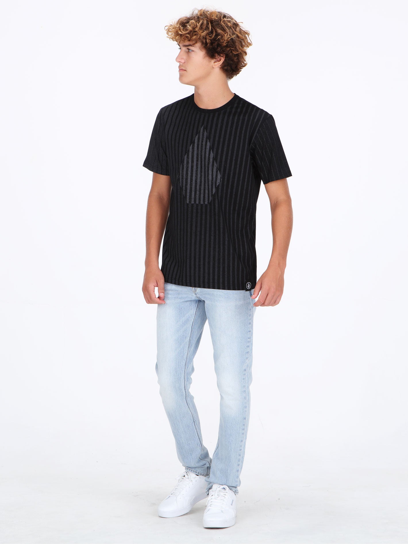 Volcom Optical Stone Tee - Black