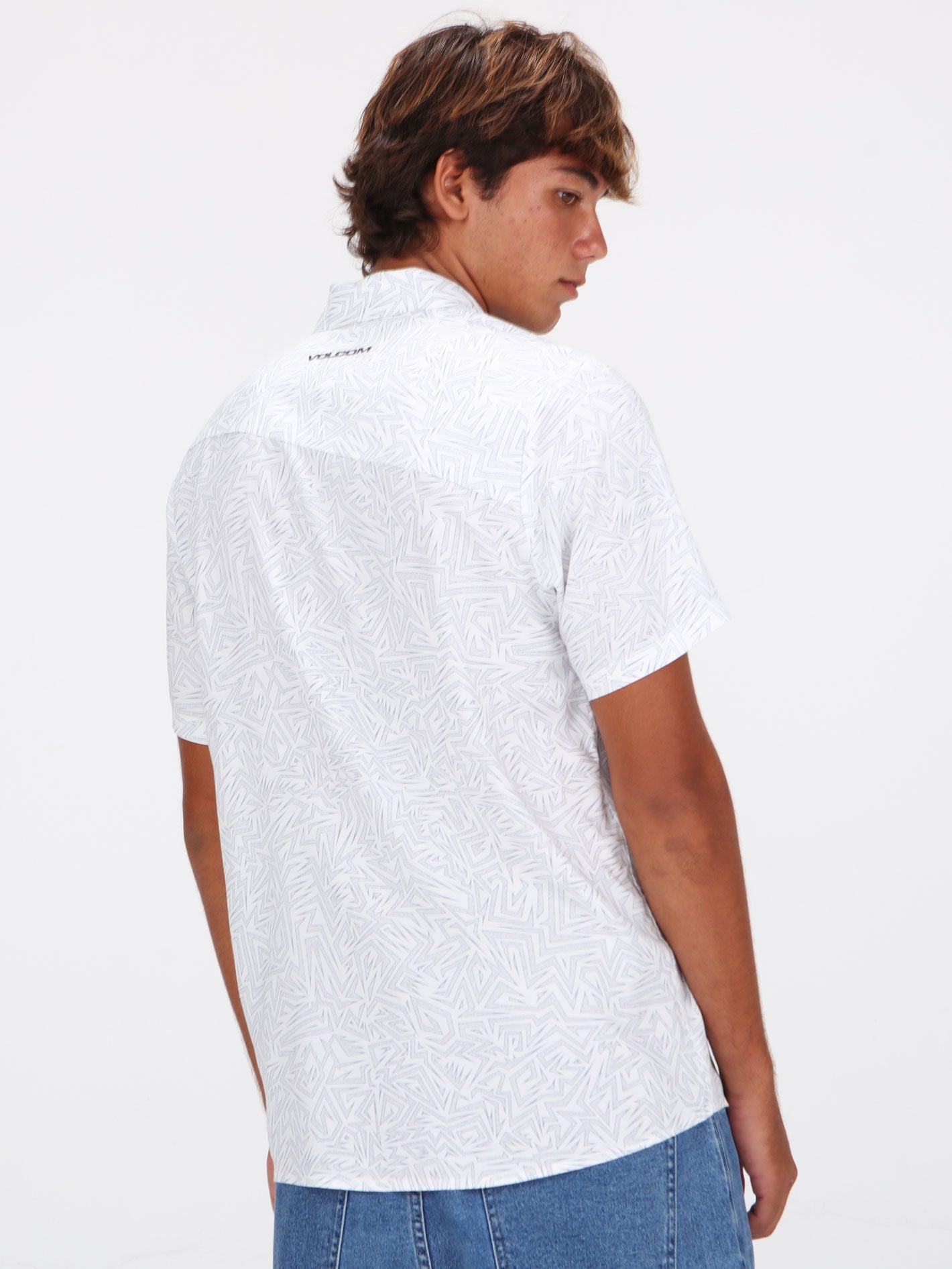 Volcom Volthunder Short Sleeve Shirt - White