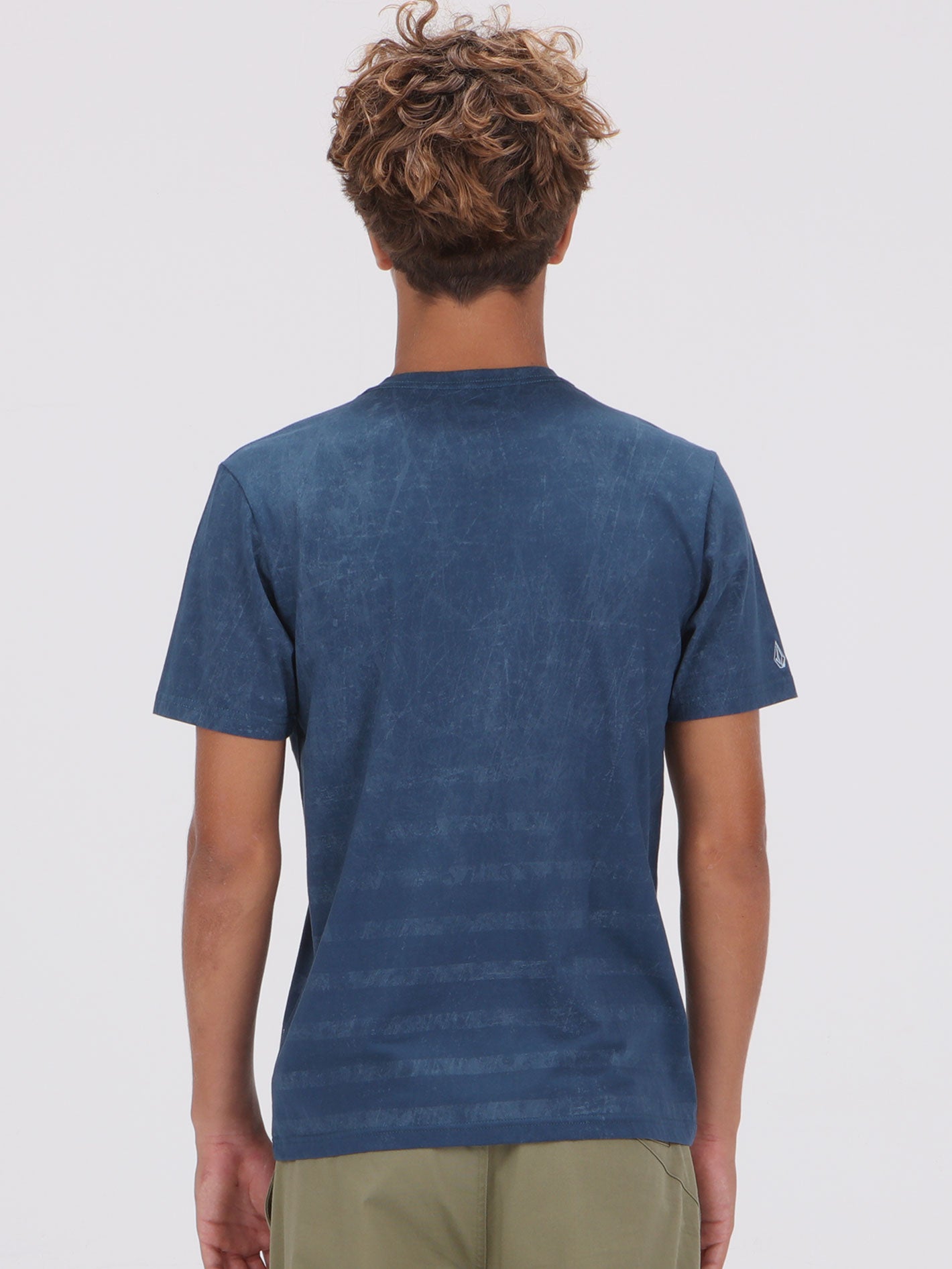 Volcom Fade To Vast Tee - Deep Blue