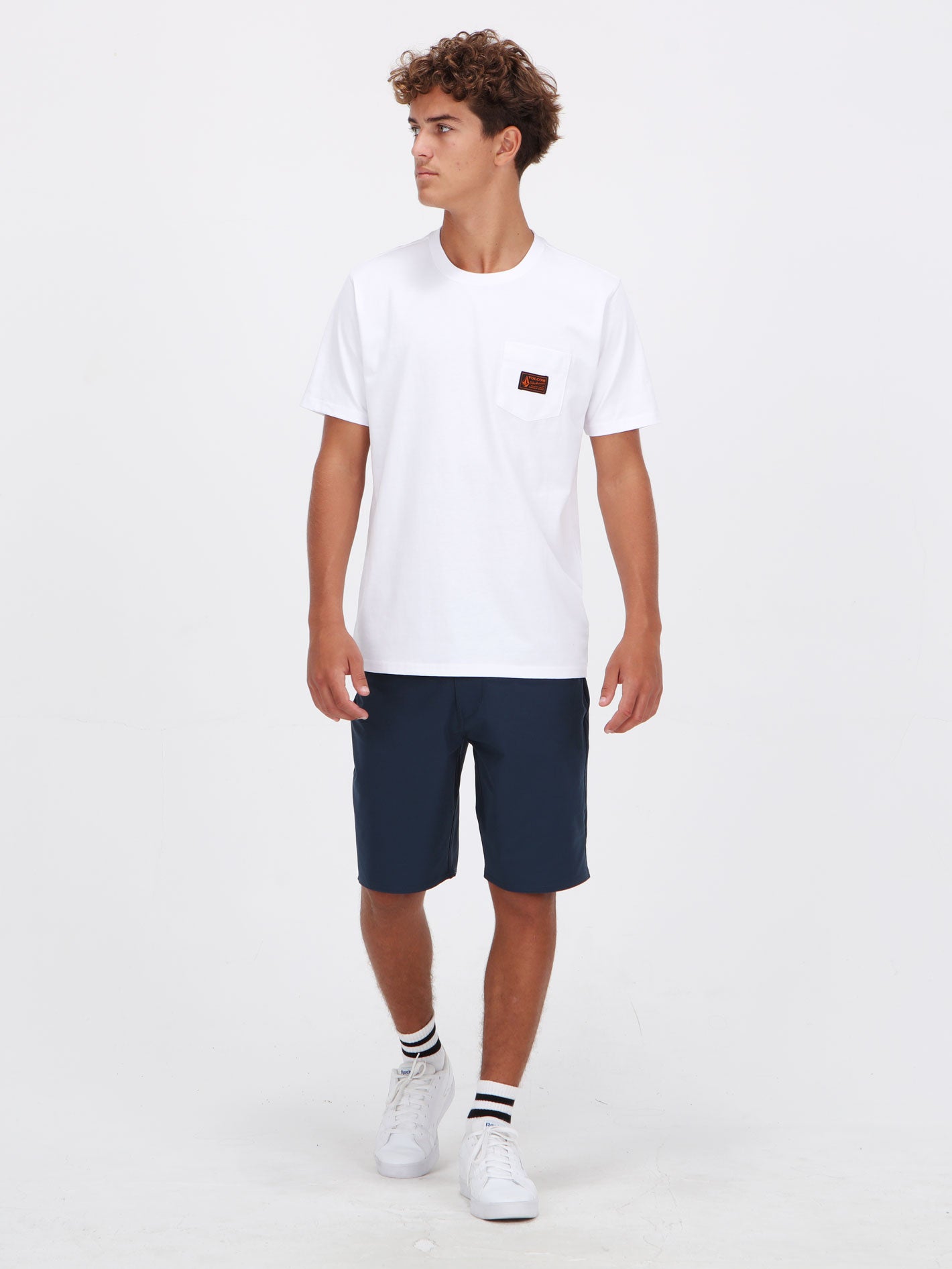 Volcom Workwear Pocket Tee - White