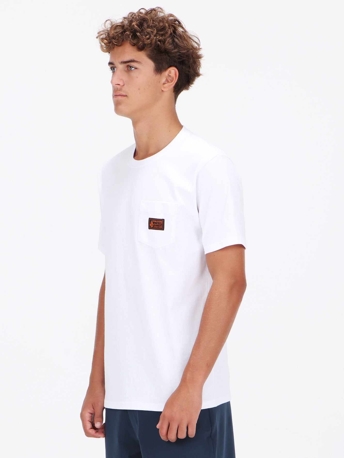 Volcom Workwear Pocket Tee - White