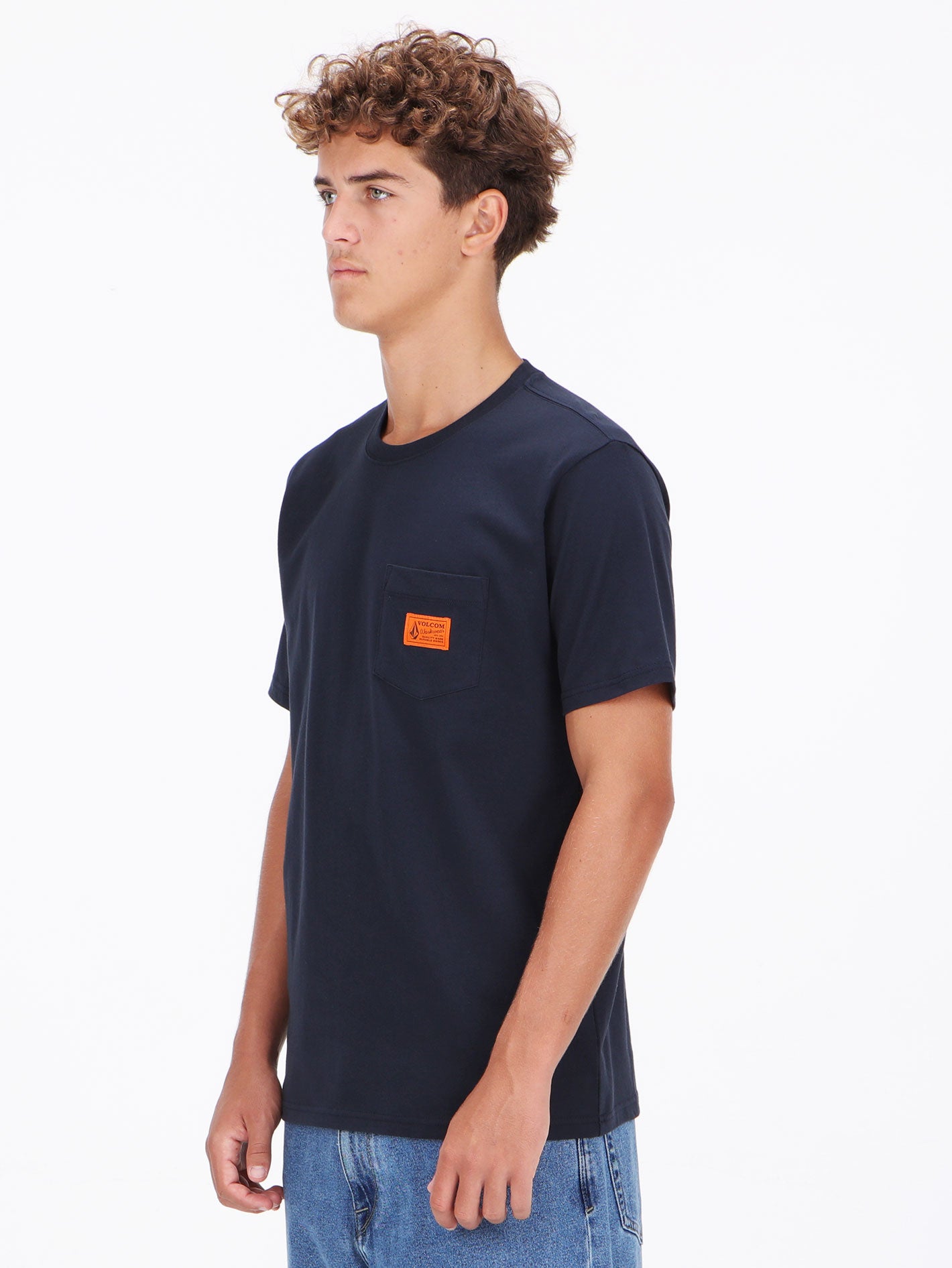 Volcom Workwear Pocket Tee - Navy