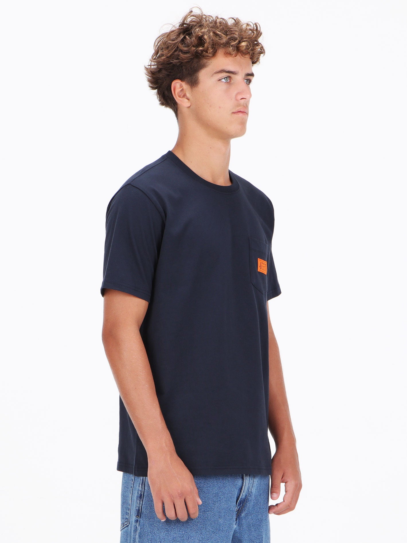 Volcom Workwear Pocket Tee - Navy