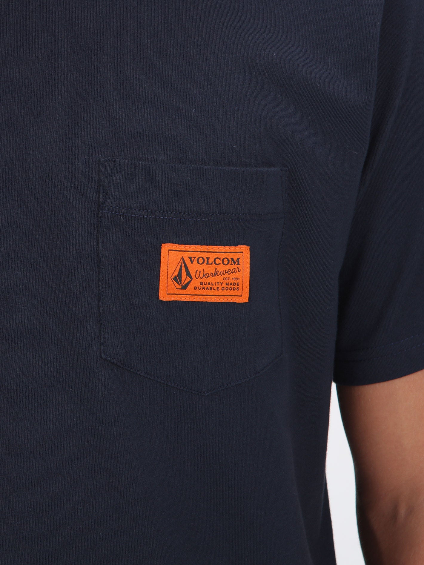 Volcom Workwear Pocket Tee - Navy