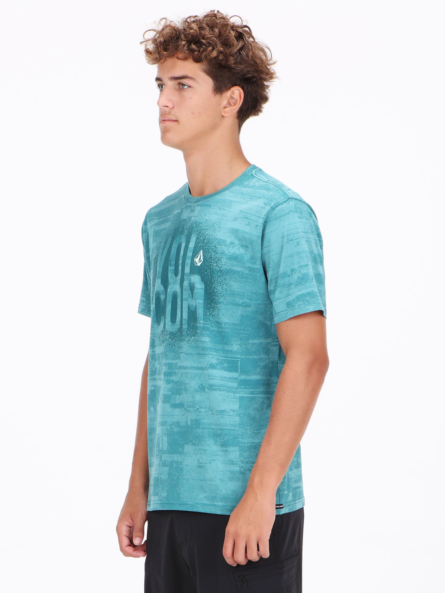 Volcom Static Void  Tee - Britt Blue