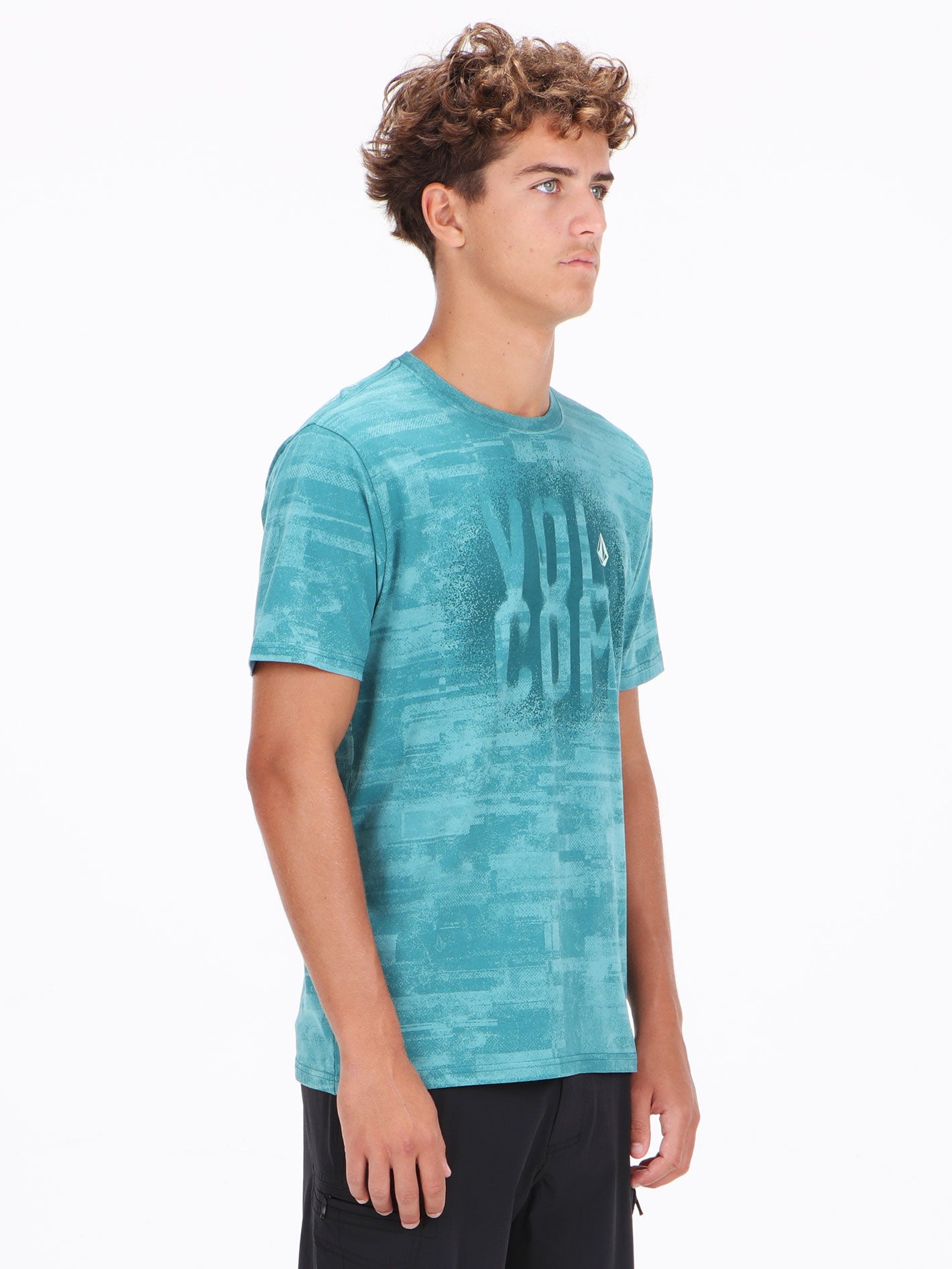 Volcom Static Void  Tee - Britt Blue
