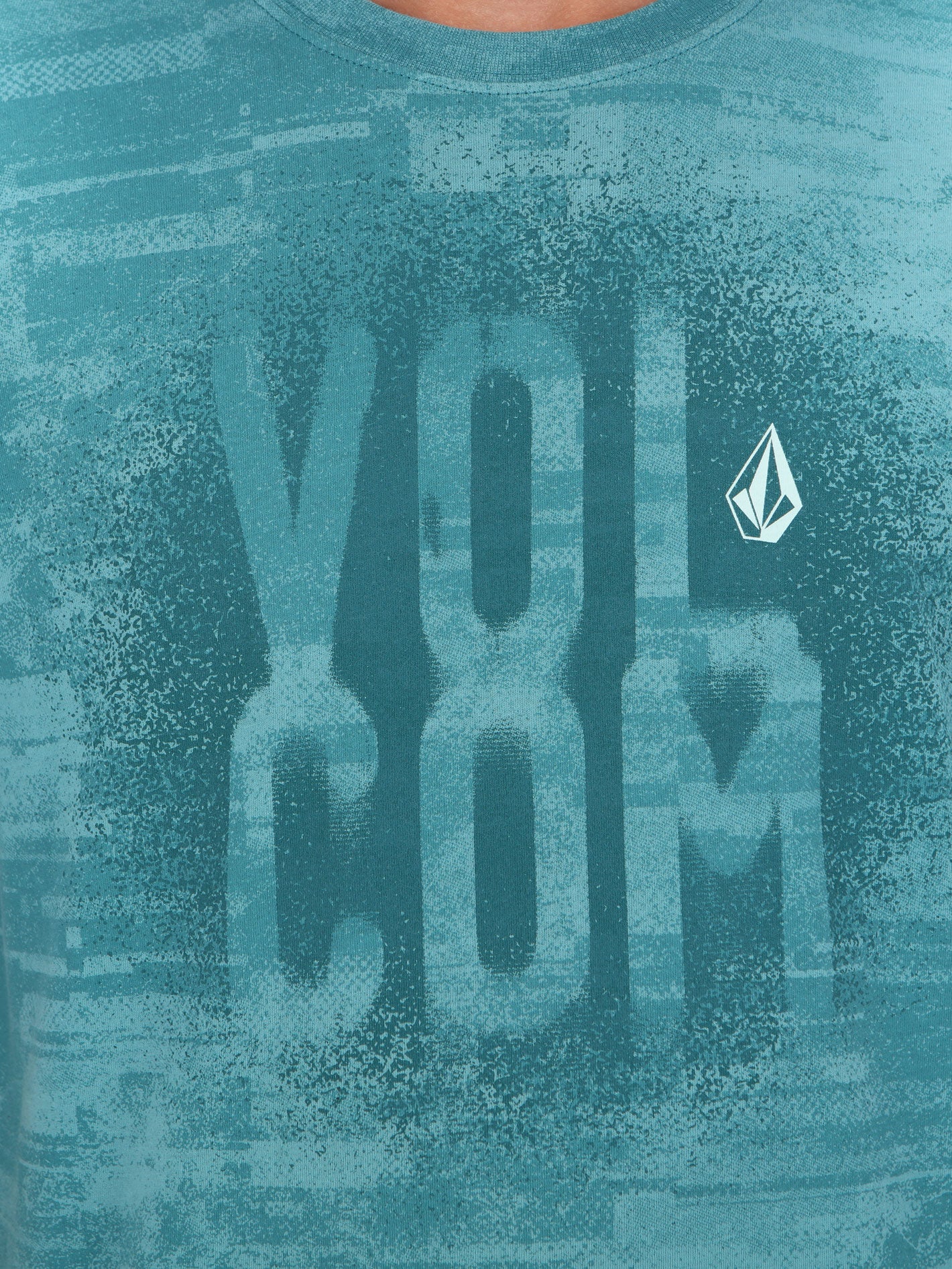 Volcom Static Void  Tee - Britt Blue
