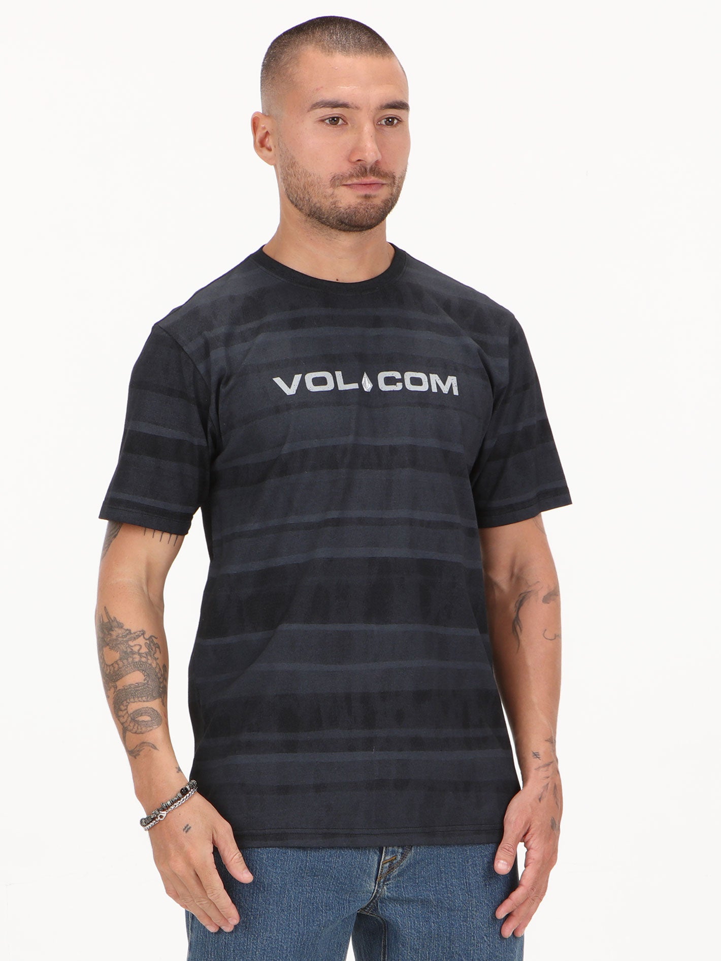 Topan Volcom Volcom Pana Tee - Black – Volcom Indonesia Online Store