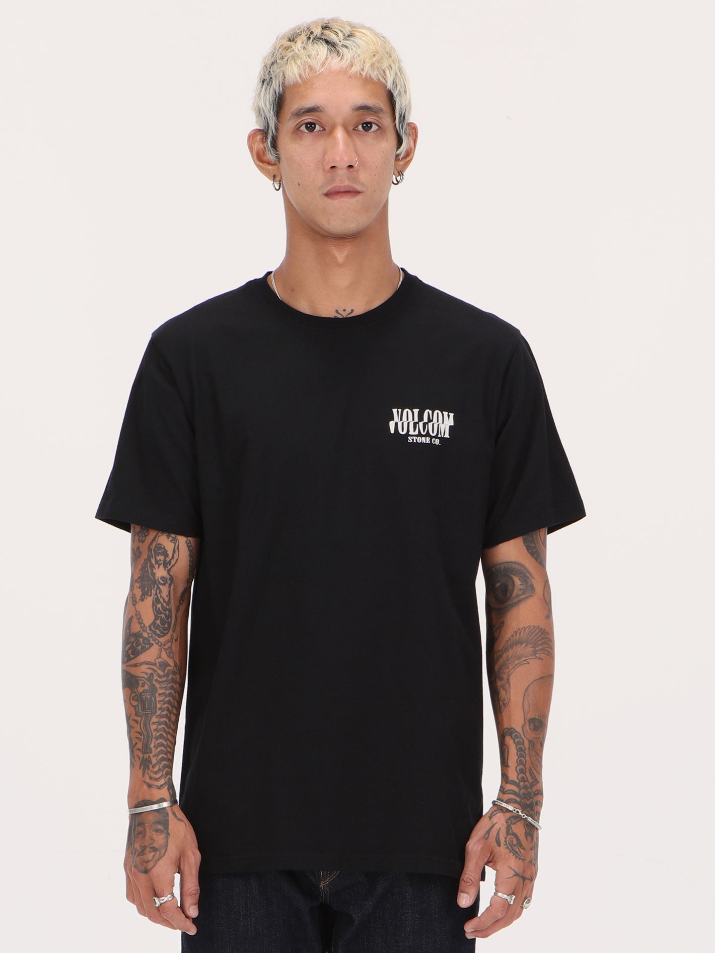 Volcom Scrambled Channel Tee - Black