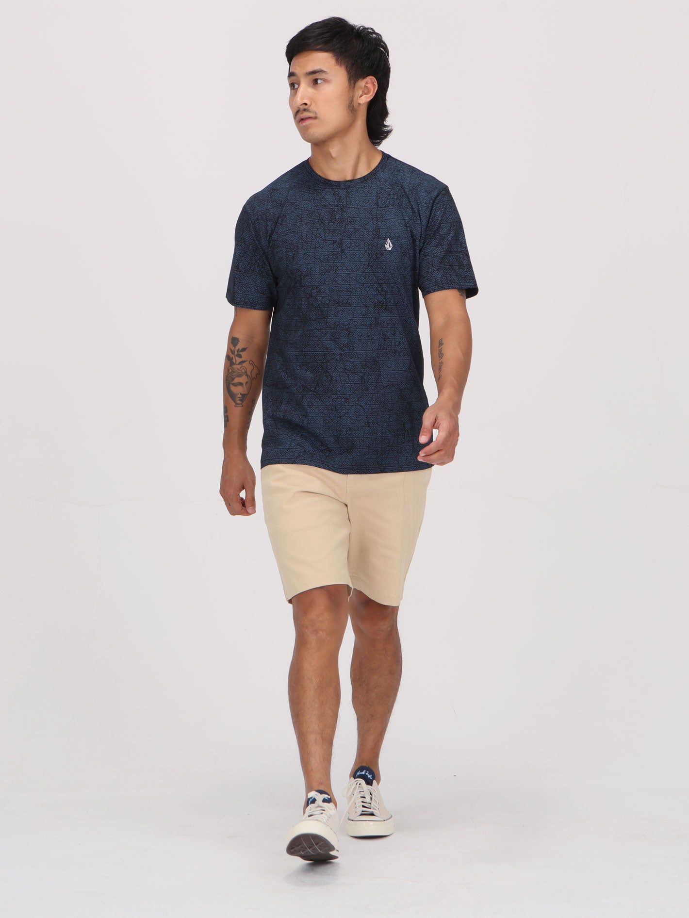 Volcom Wild Yonder Tee - Carolina Blue