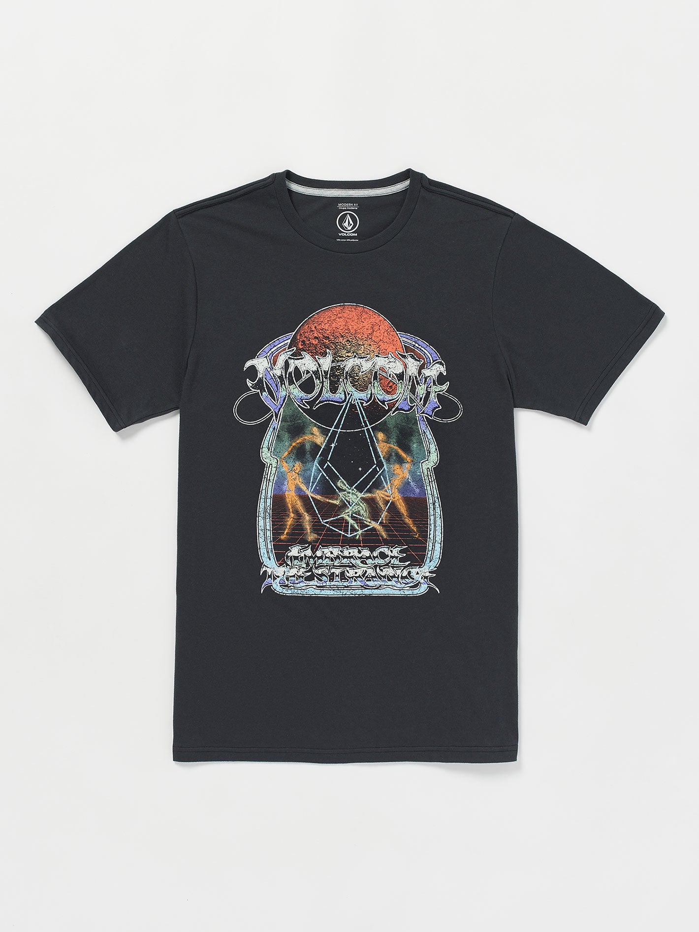 Volcom Mysto Mortal Tee - Washed Black Heather